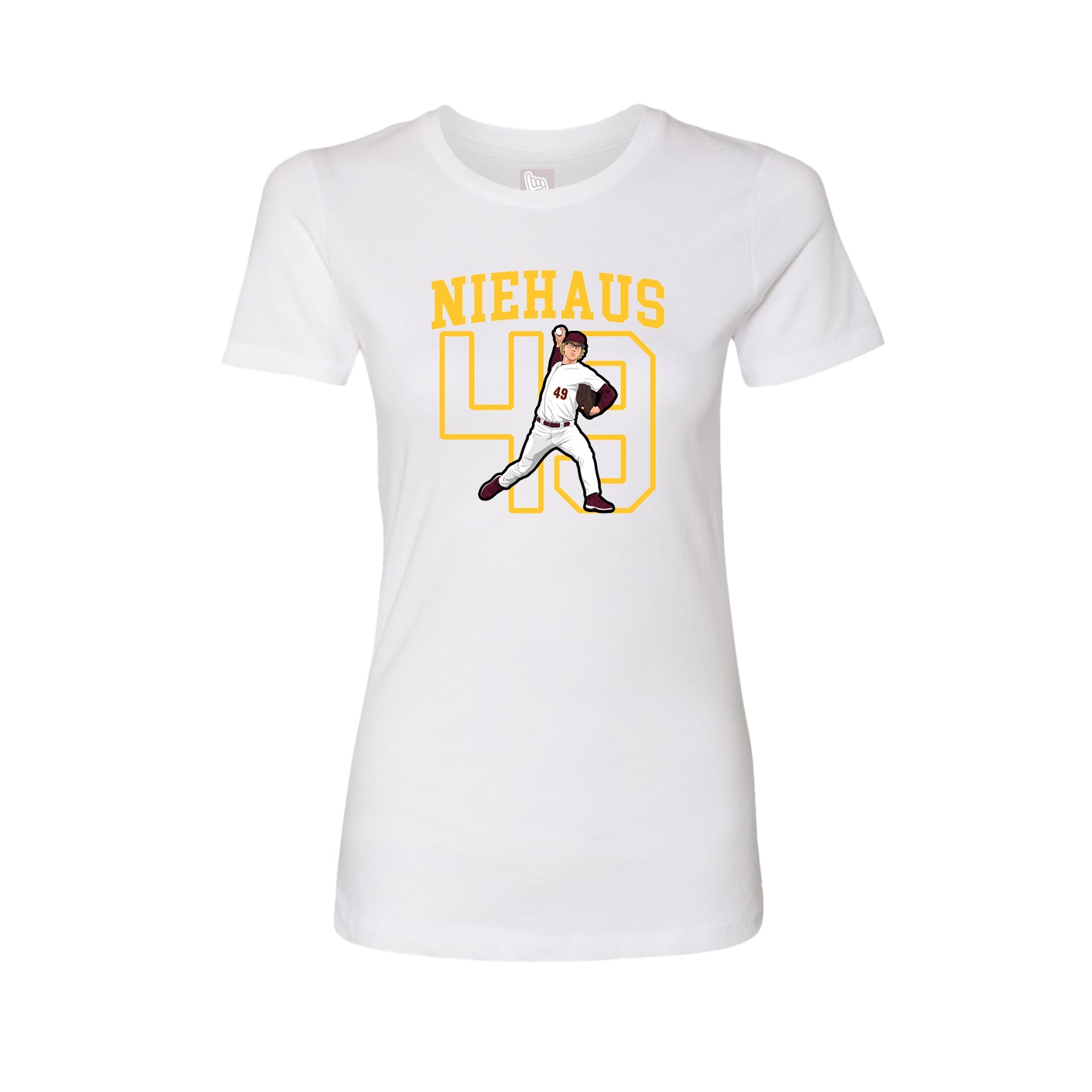 Fitted Women's Tee — Shirsey in White