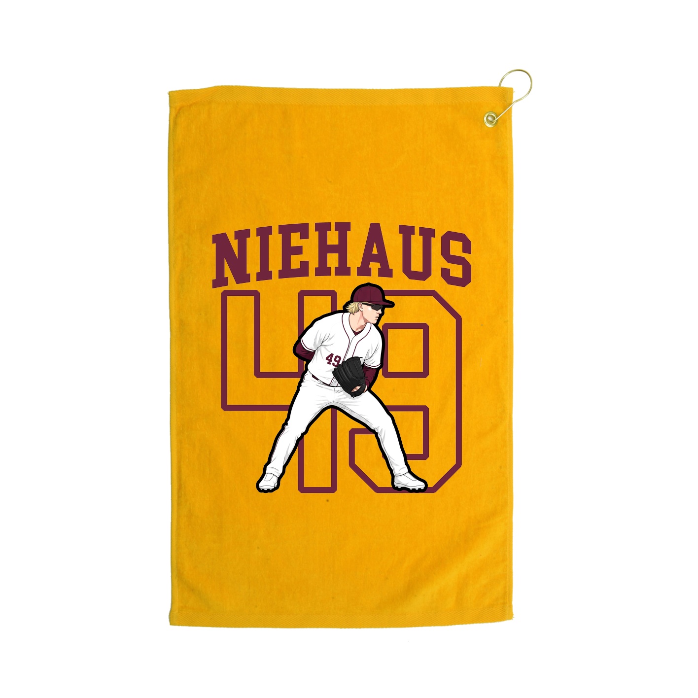 Golf Towel — Shirsey in Gold