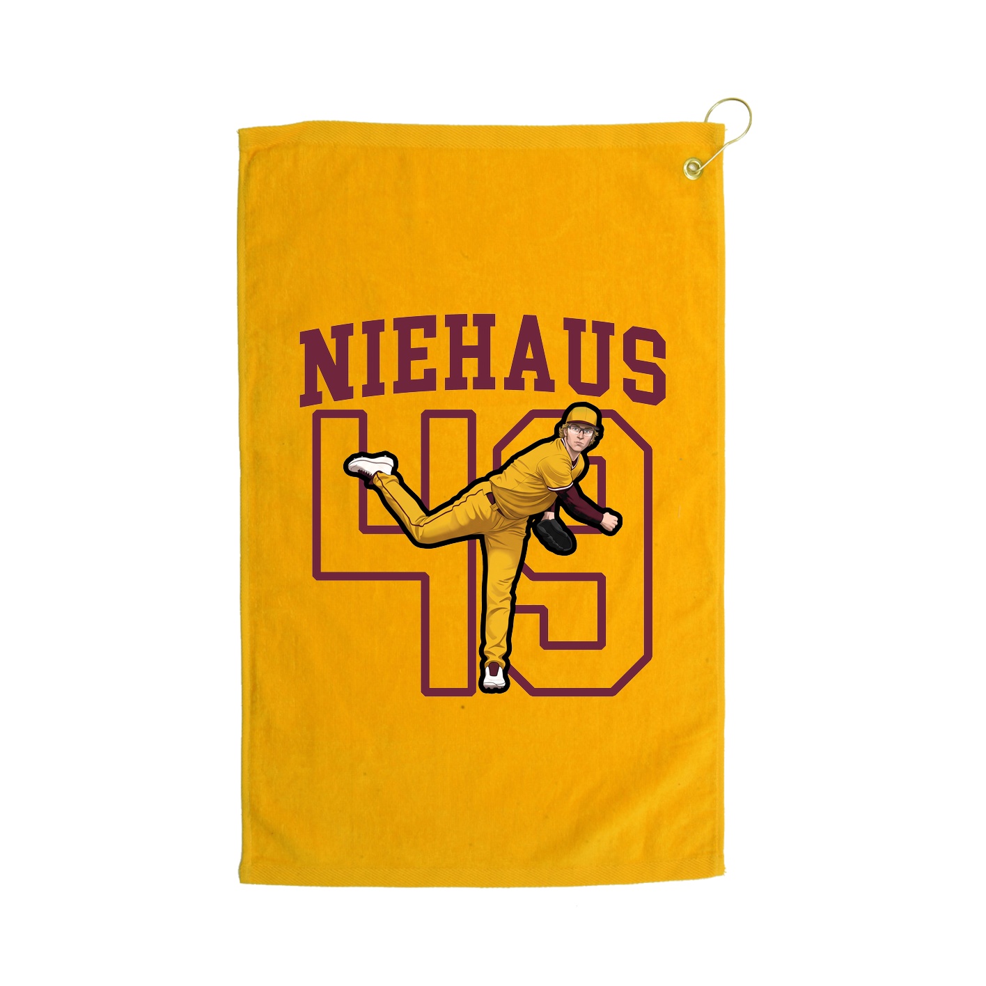 Golf Towel — Shirsey in Gold