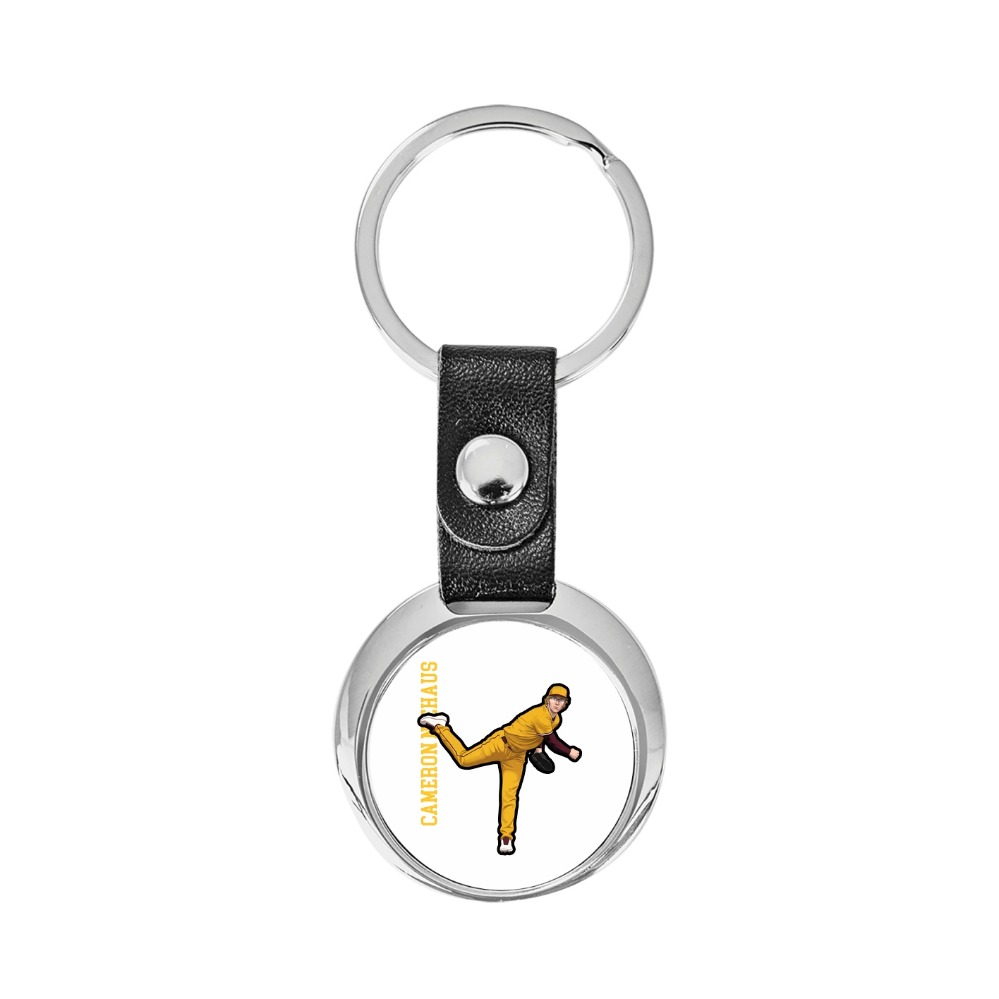 Key Chain — Name Vertical in Classic