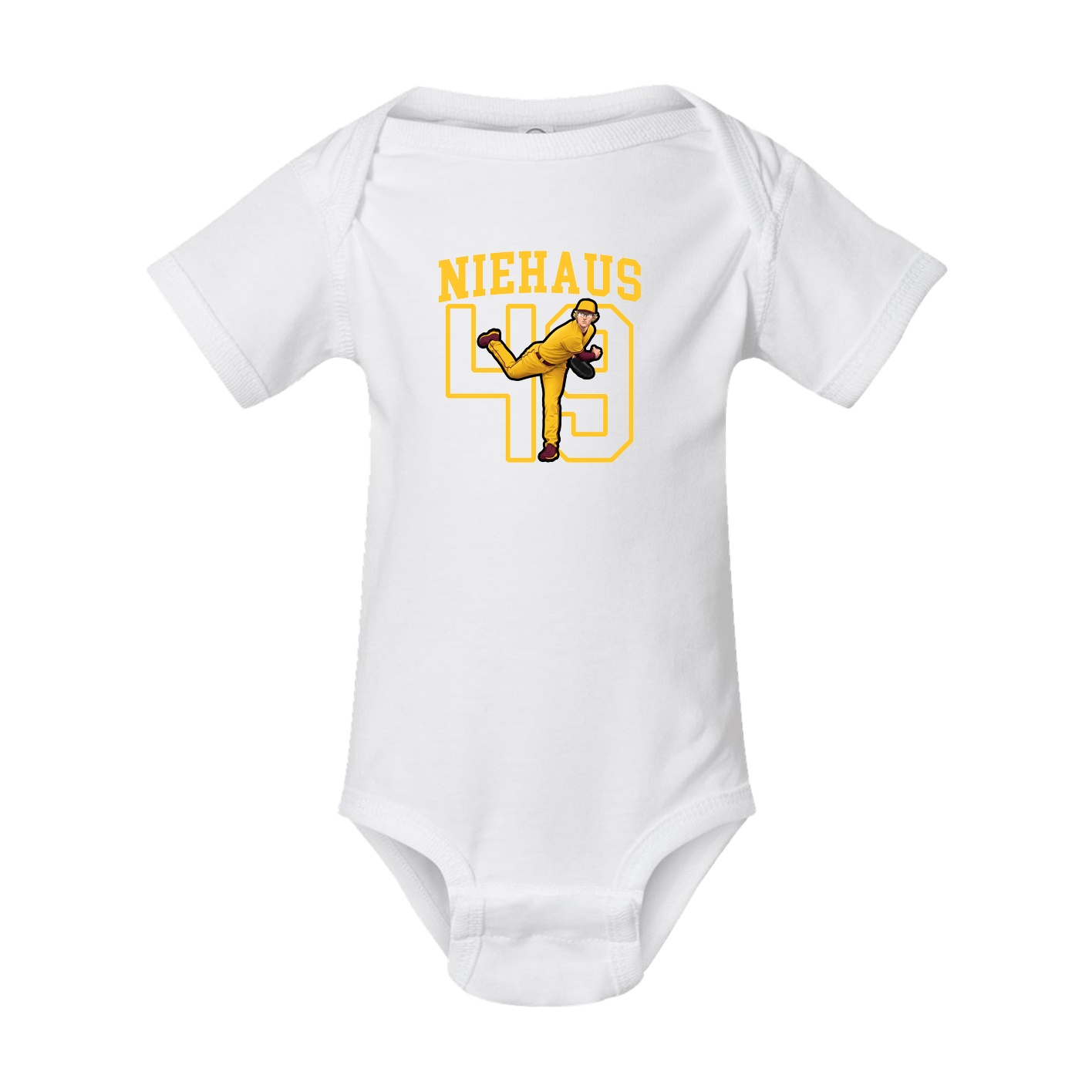 Baby Onesie — Shirsey in White