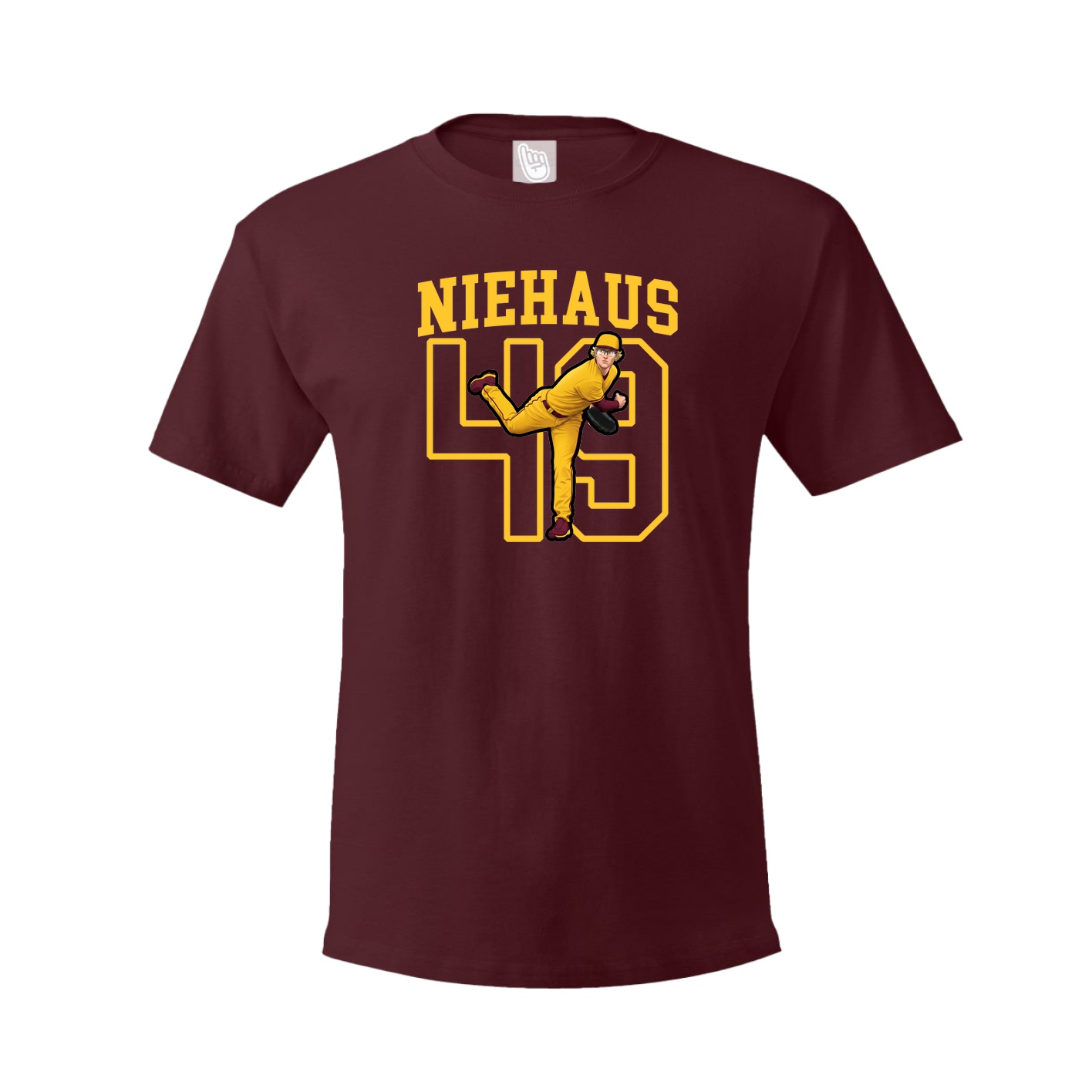 Youth Tee — Shirsey in Maroon