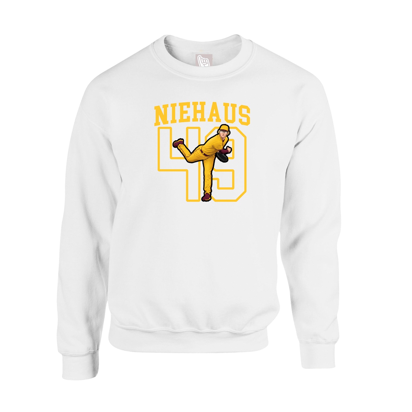 Fleece Crew — Shirsey in White