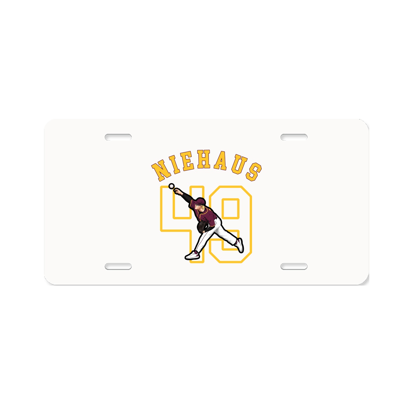 License Plate — Shirsey Arch in Classic