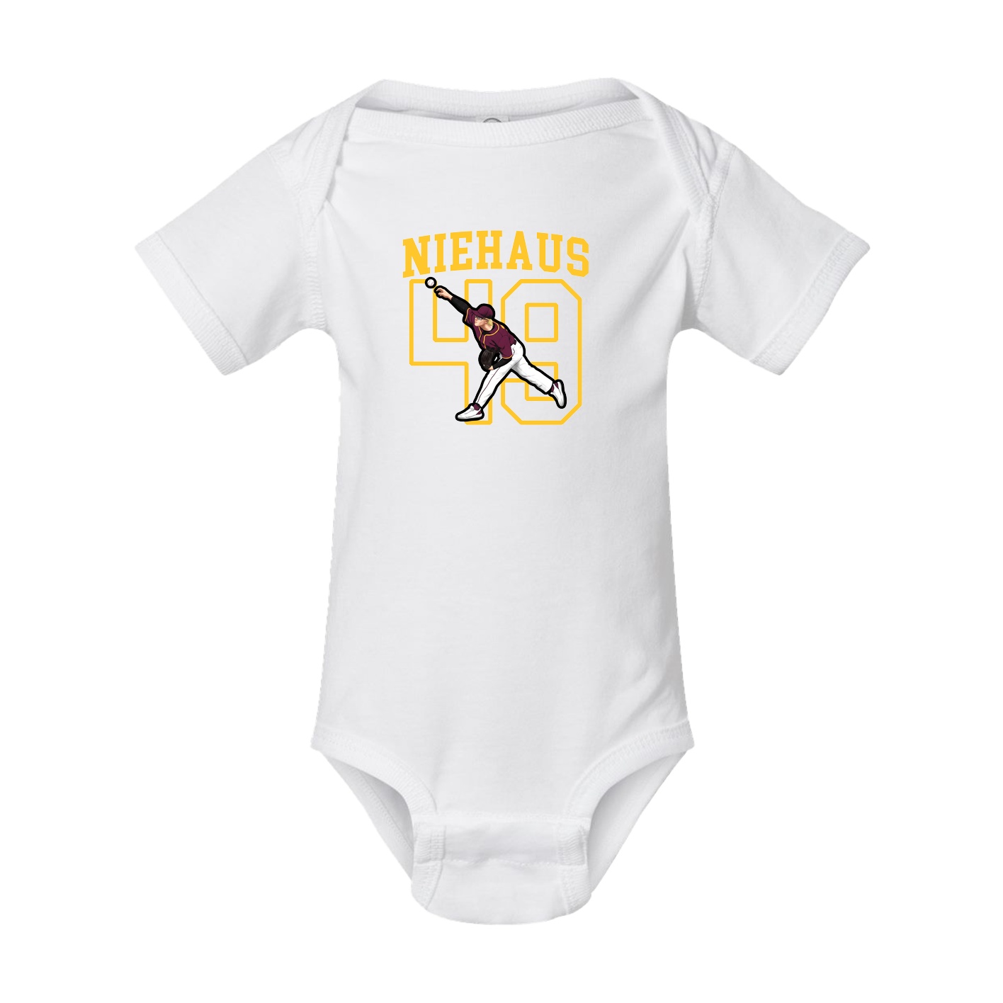 Baby Onesie — Shirsey in White