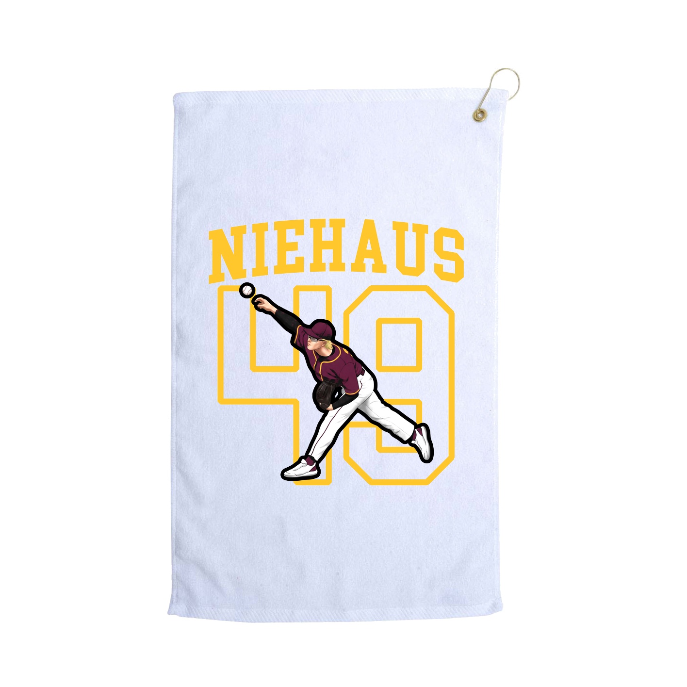 Golf Towel — Shirsey in White