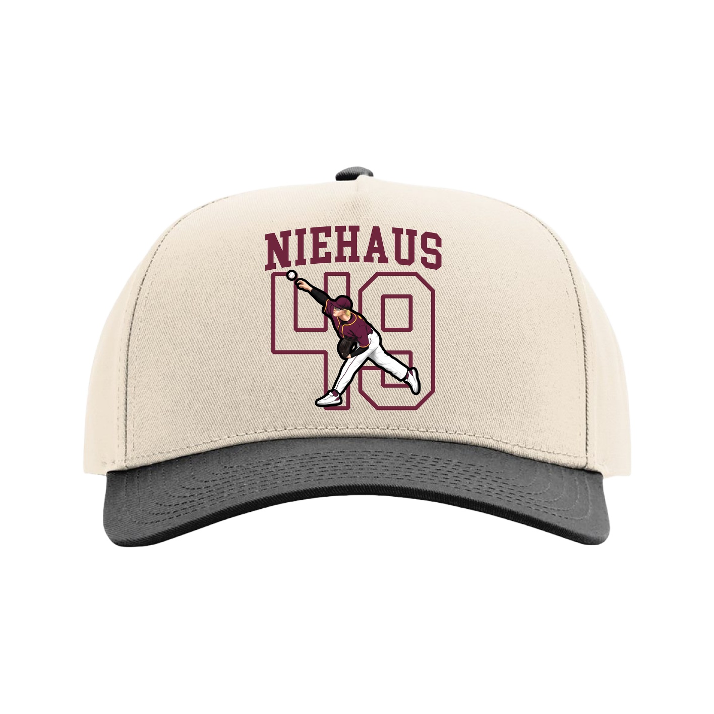 Full Fabric Five-Panel Champ Cap