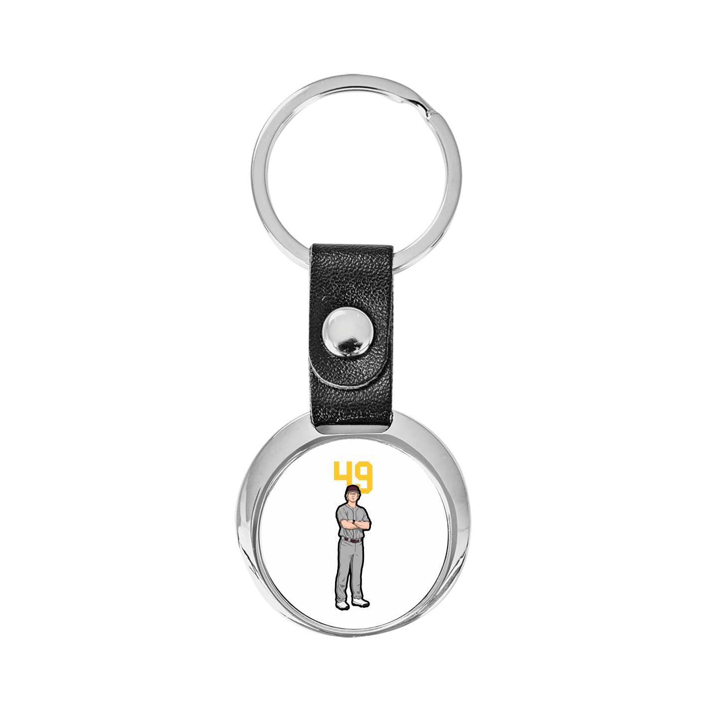 Key Chain — Number Top in Classic