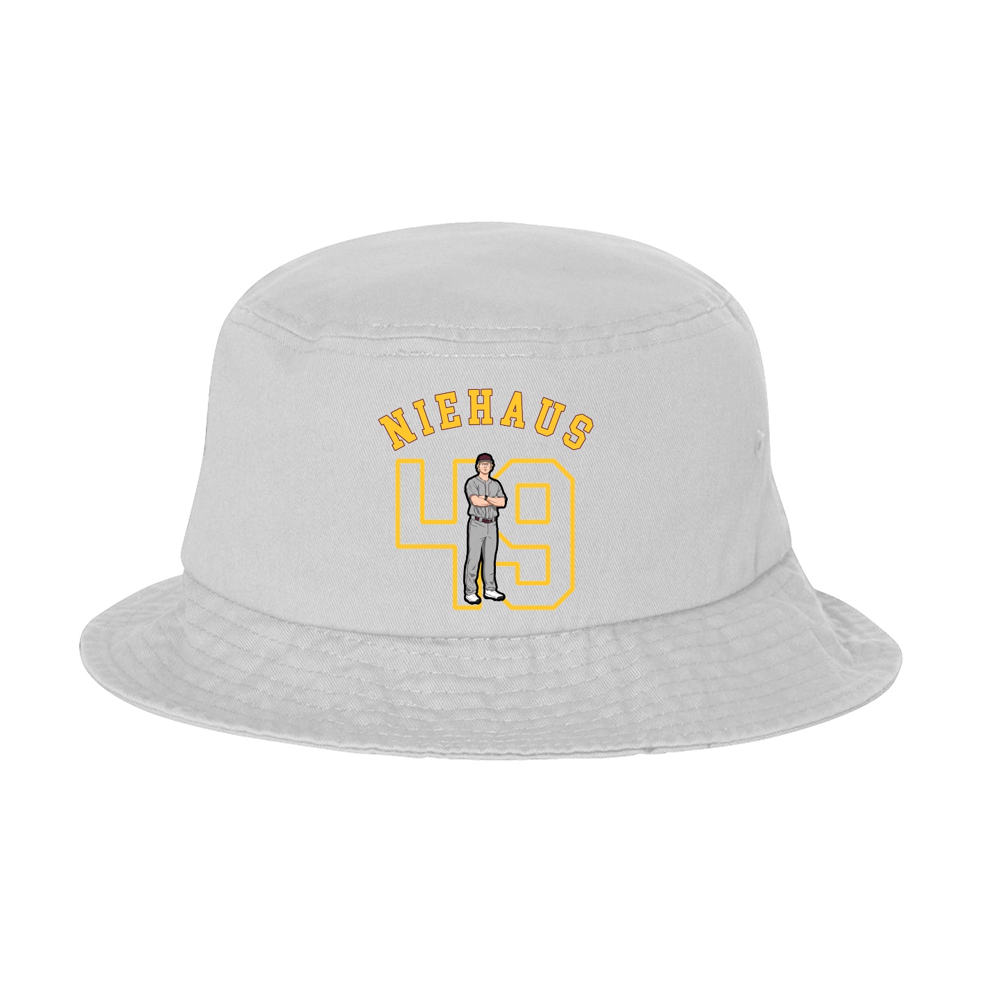 Bucket Cap — Shirsey Arch in White