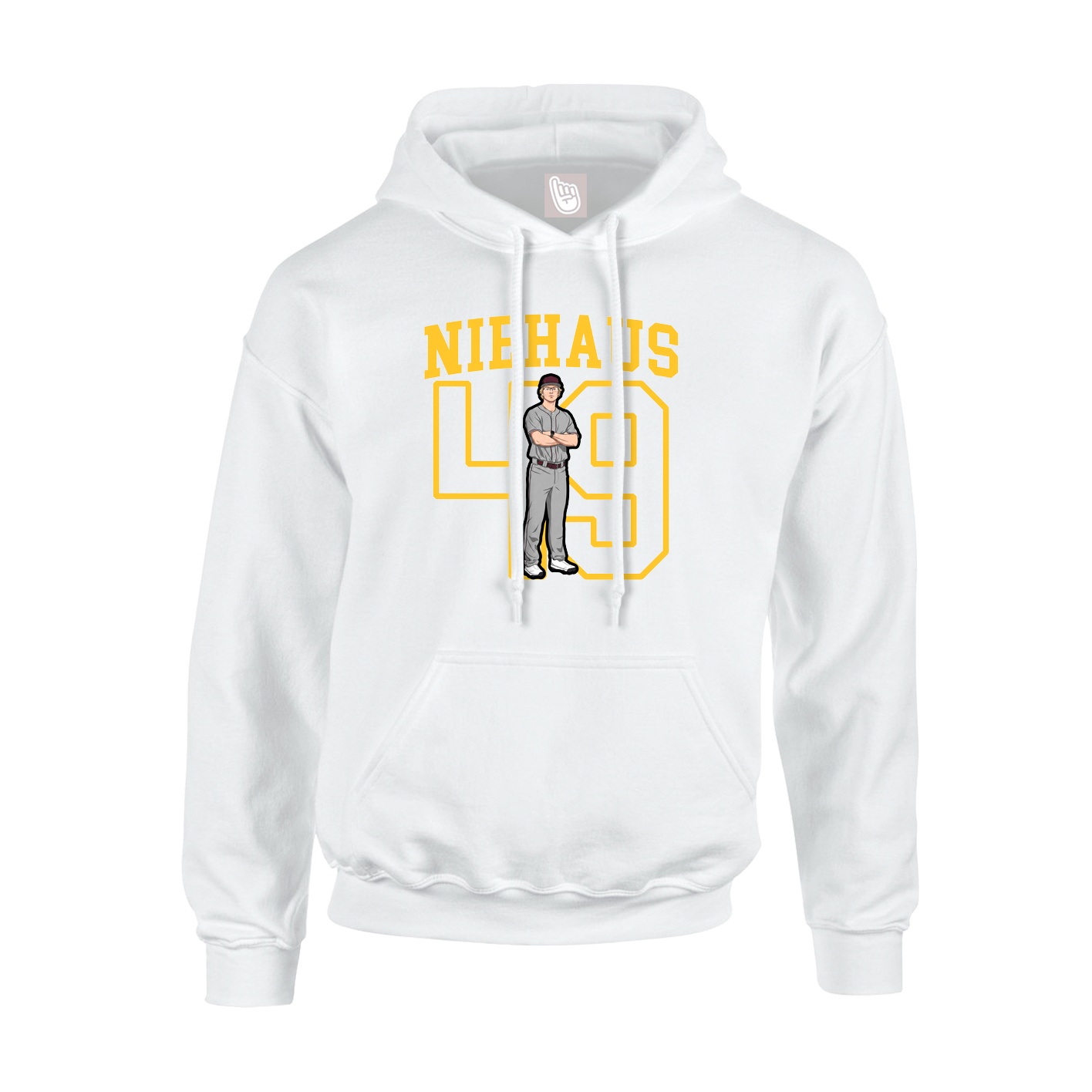 Youth Hoodie — Shirsey in White