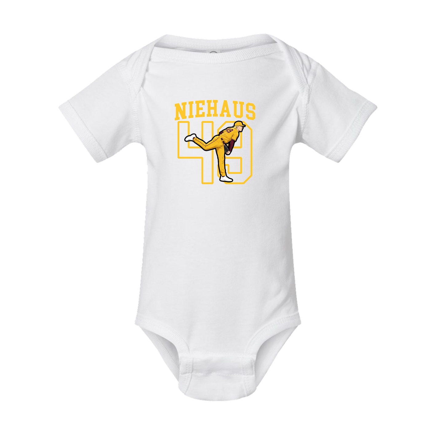 Baby Onesie — Shirsey in White