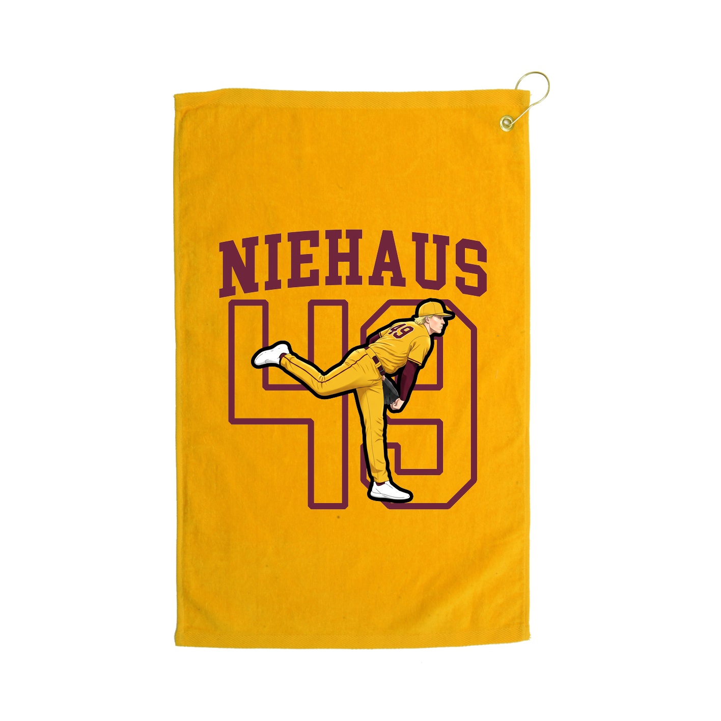 Golf Towel — Shirsey in Gold