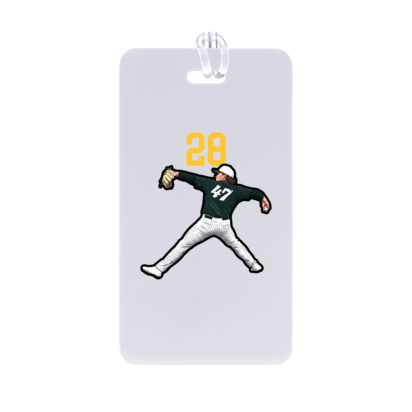 Bag Tag — Number Top in Classic