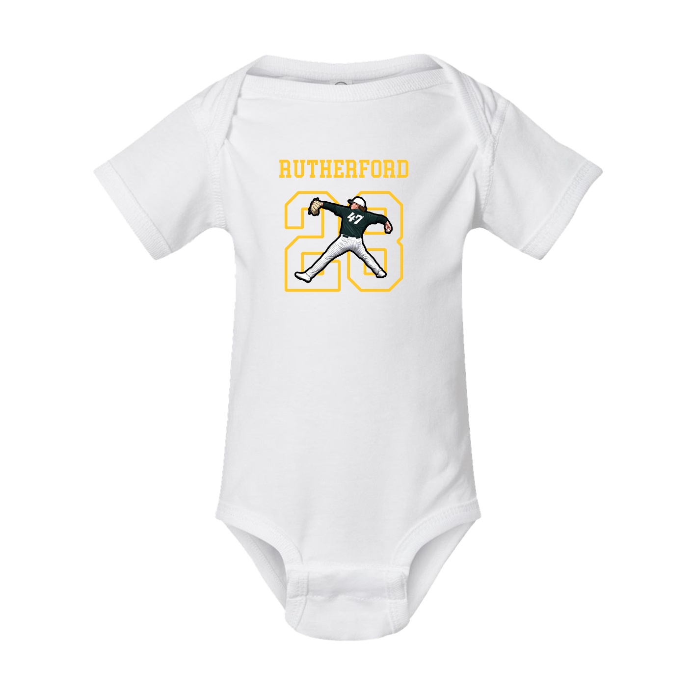 Baby Onesie — Shirsey in White