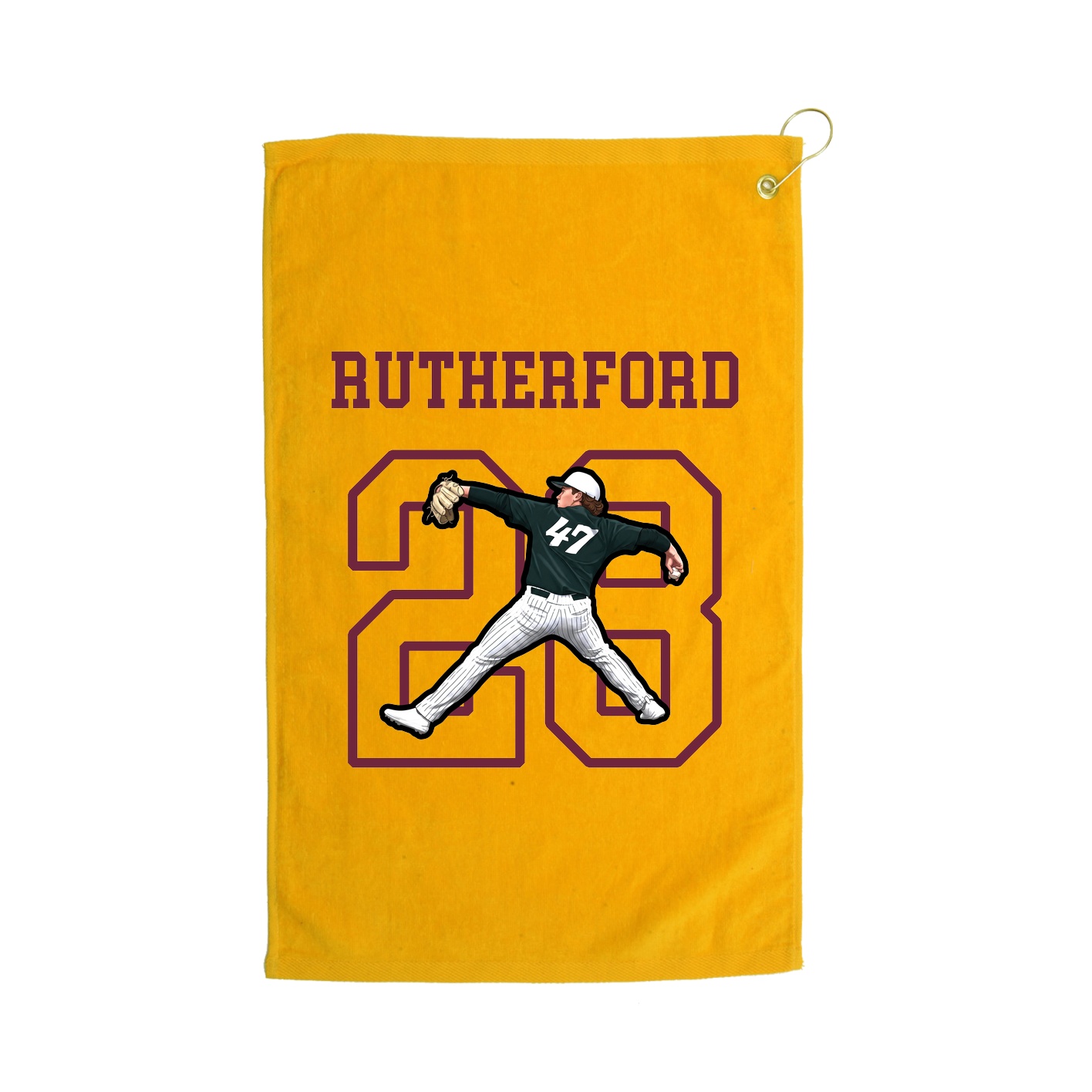 Golf Towel — Shirsey in Gold
