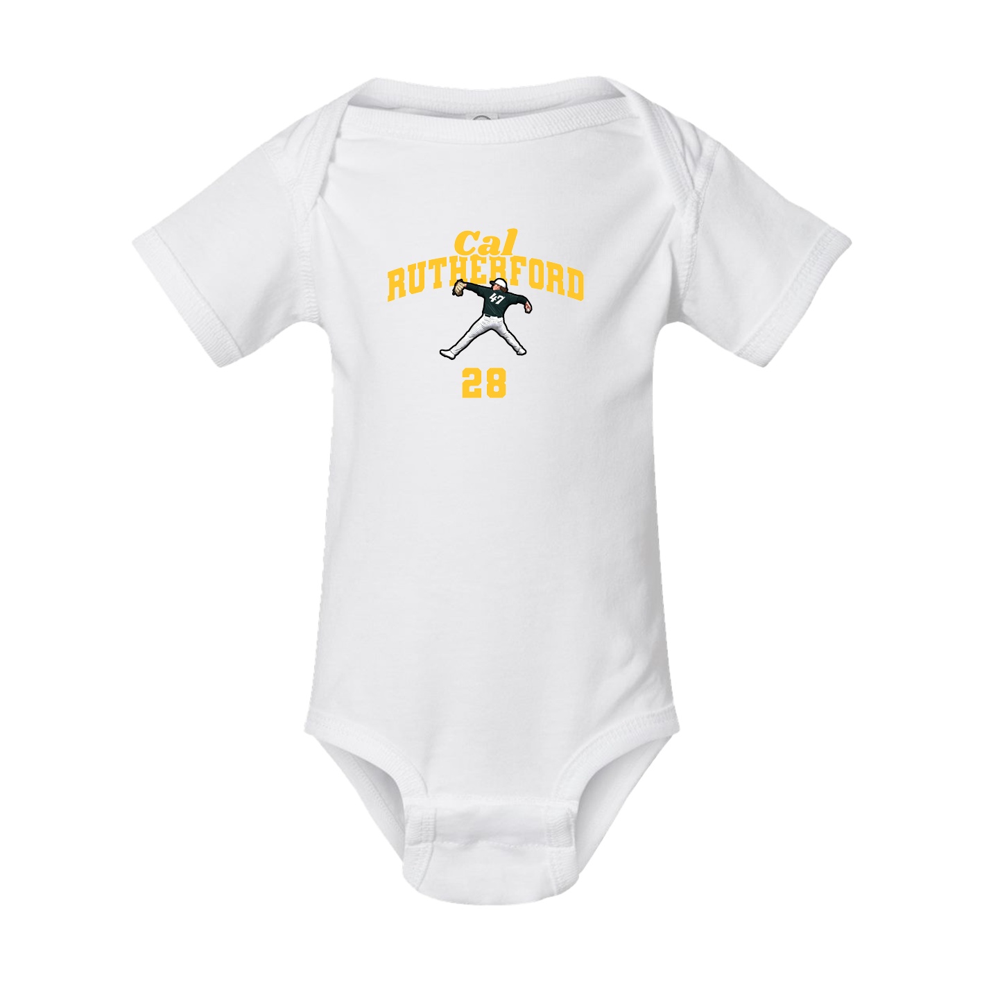 Baby Onesie — Signature Arch in White