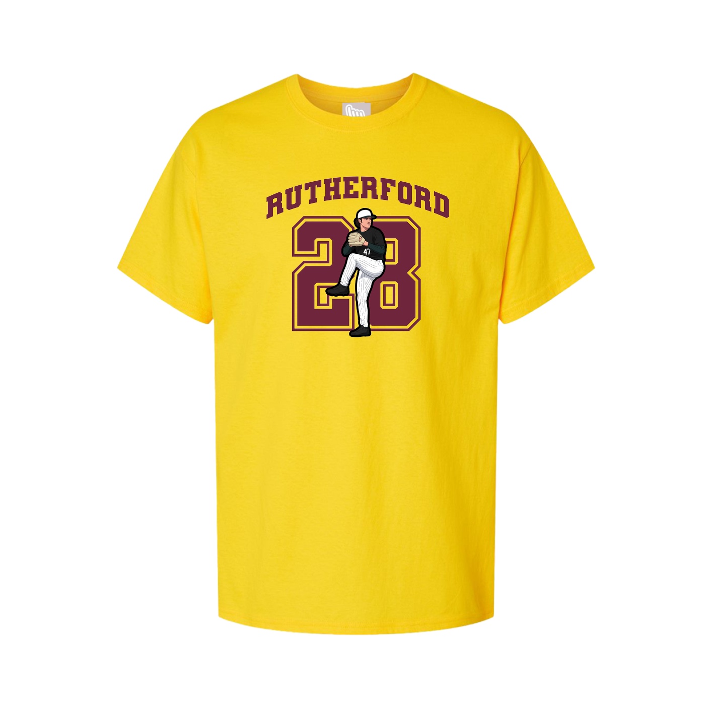 Tee — Number in Gold
