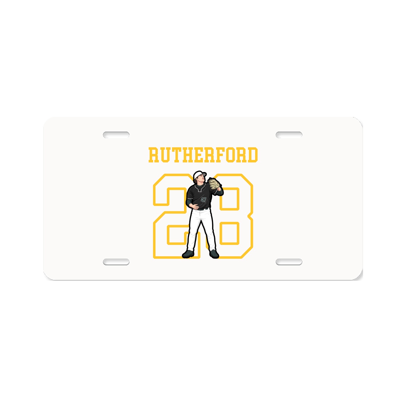 License Plate — Shirsey in Classic