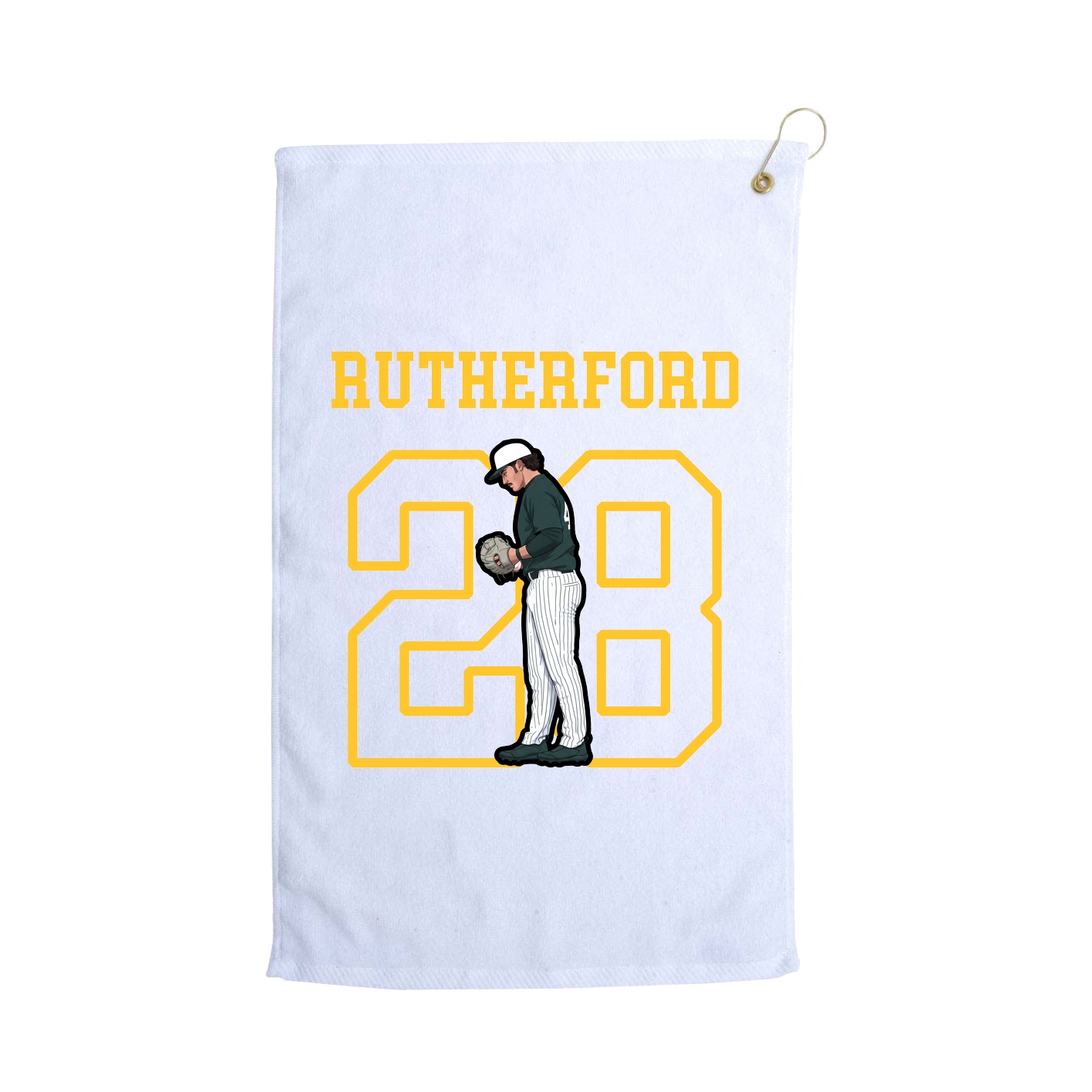 Golf Towel — Shirsey in White