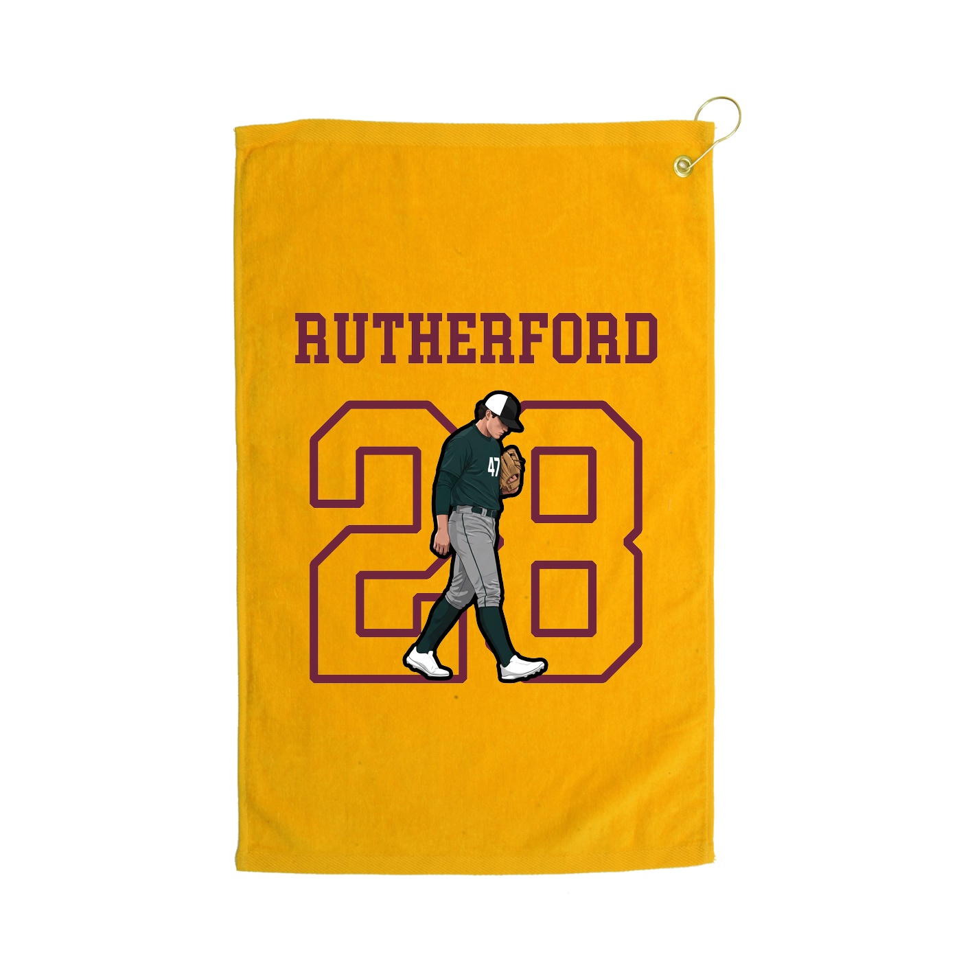 Golf Towel — Shirsey in Gold