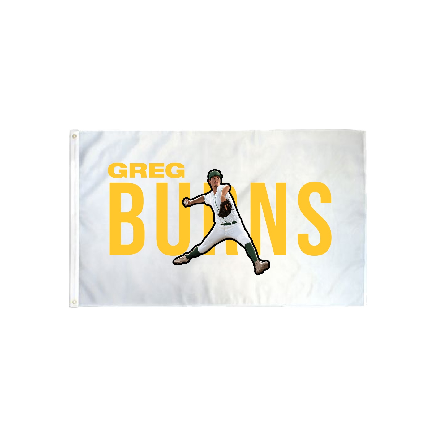 3x5 Flag — Player Name in Classic