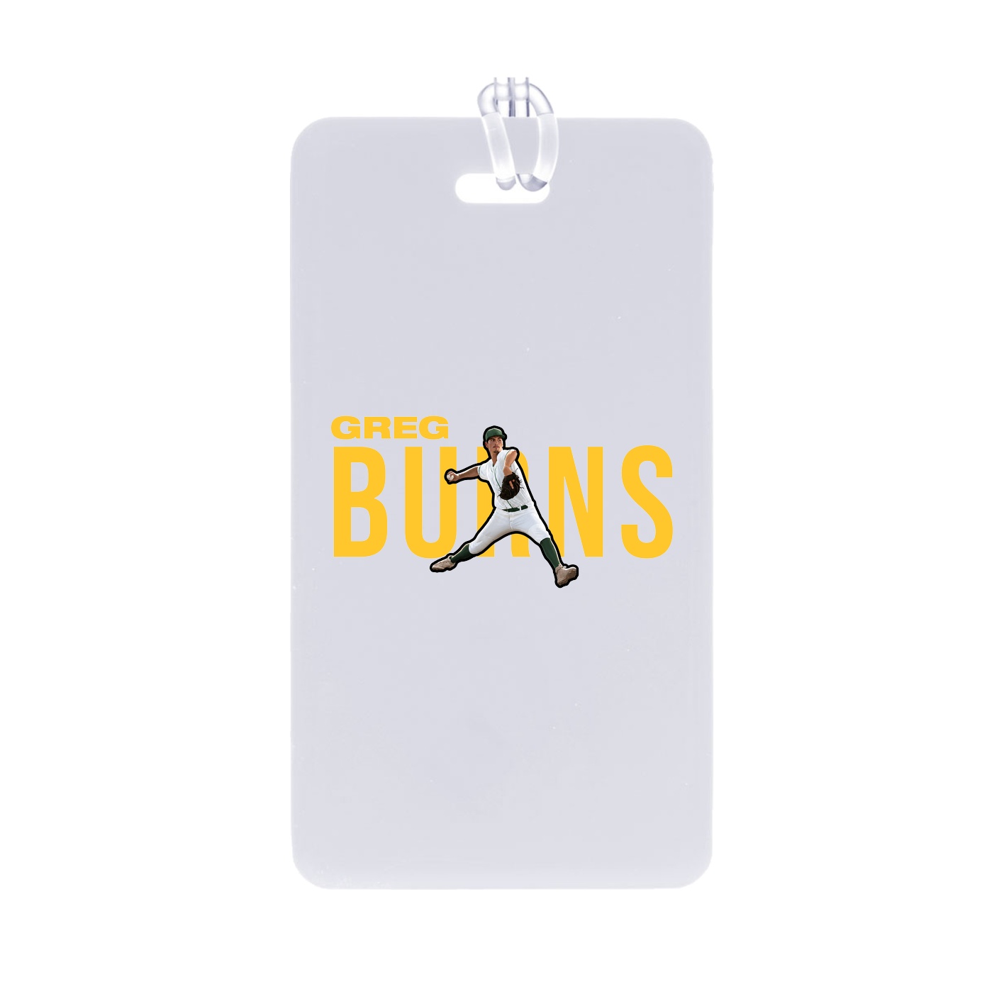 Bag Tag — Player Name in Classic