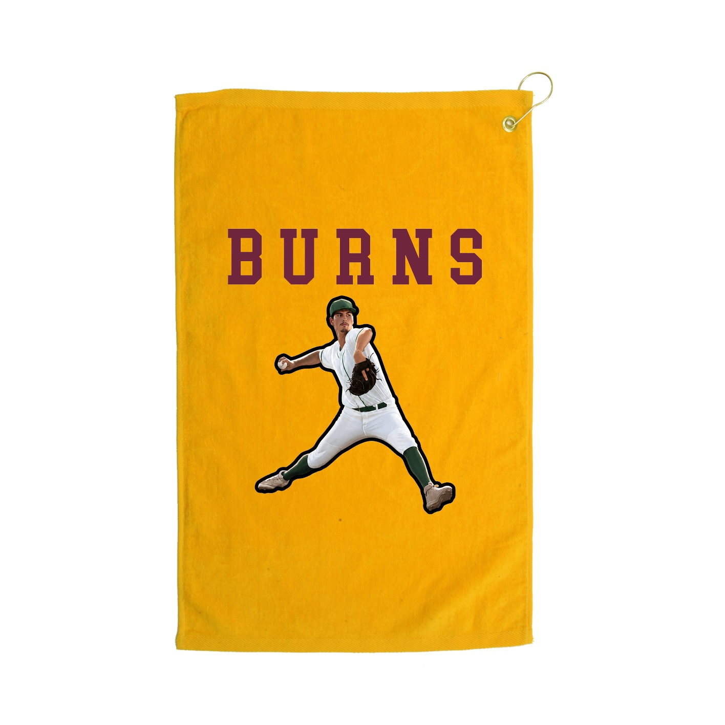Golf Towel — Shirsey in Gold