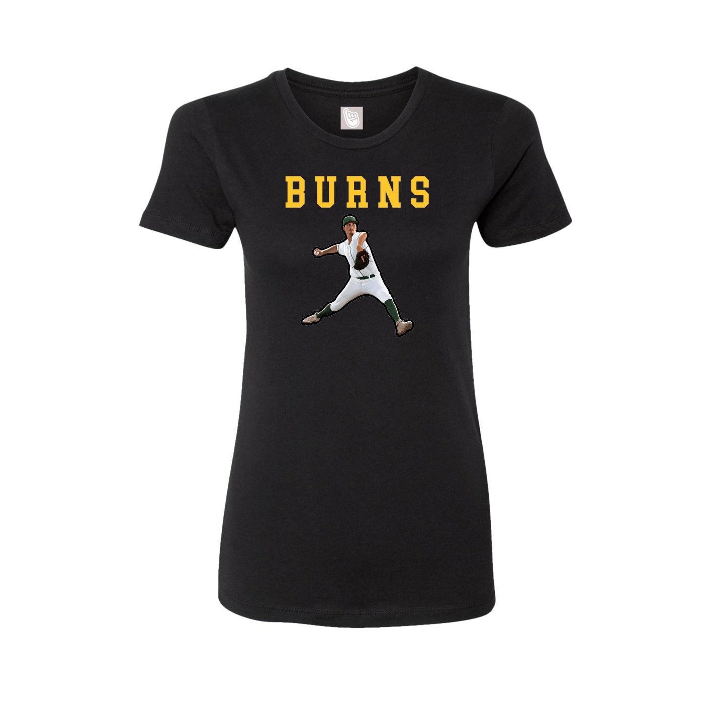 Fitted Women's Tee — Shirsey in Black