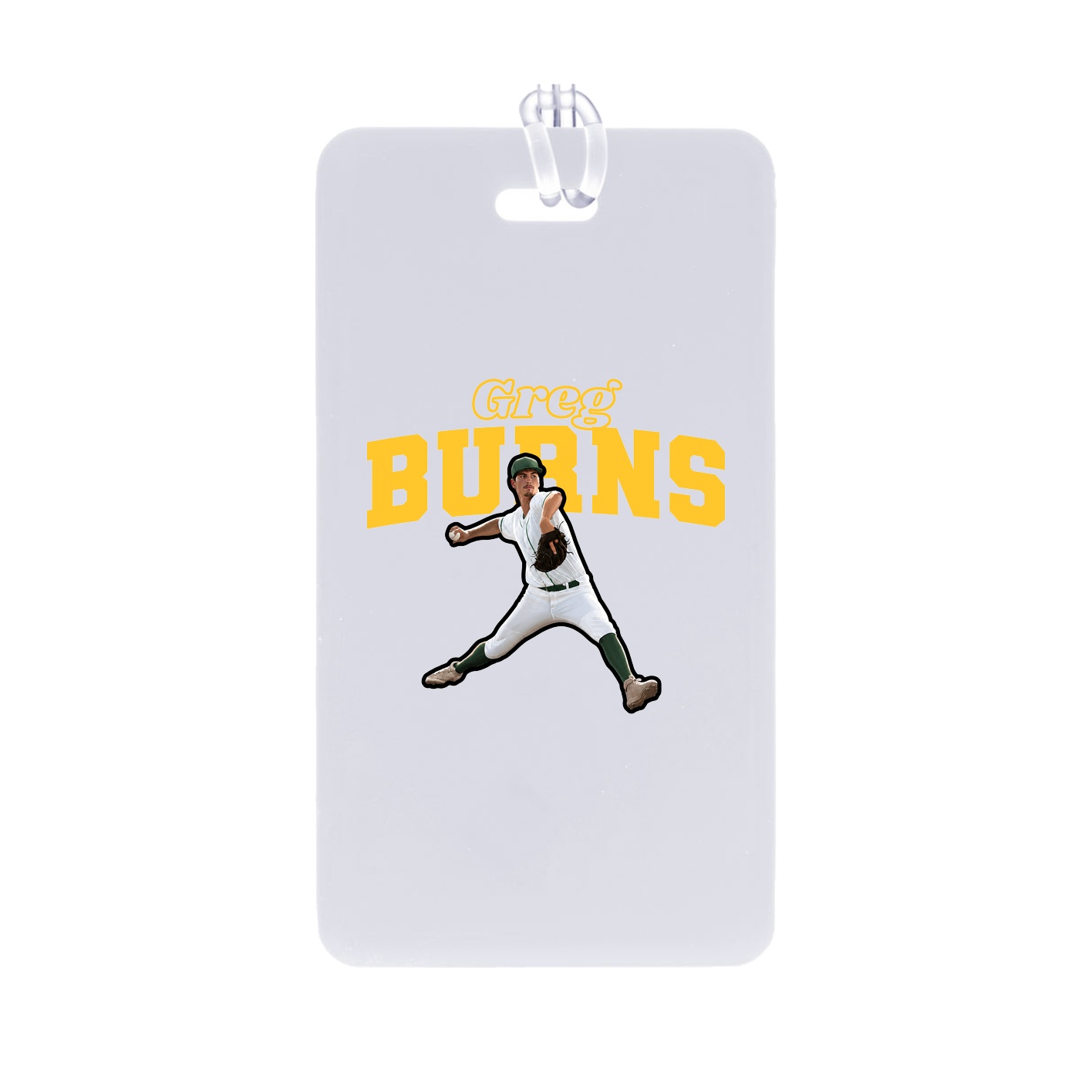 Bag Tag — Name Arch in Classic