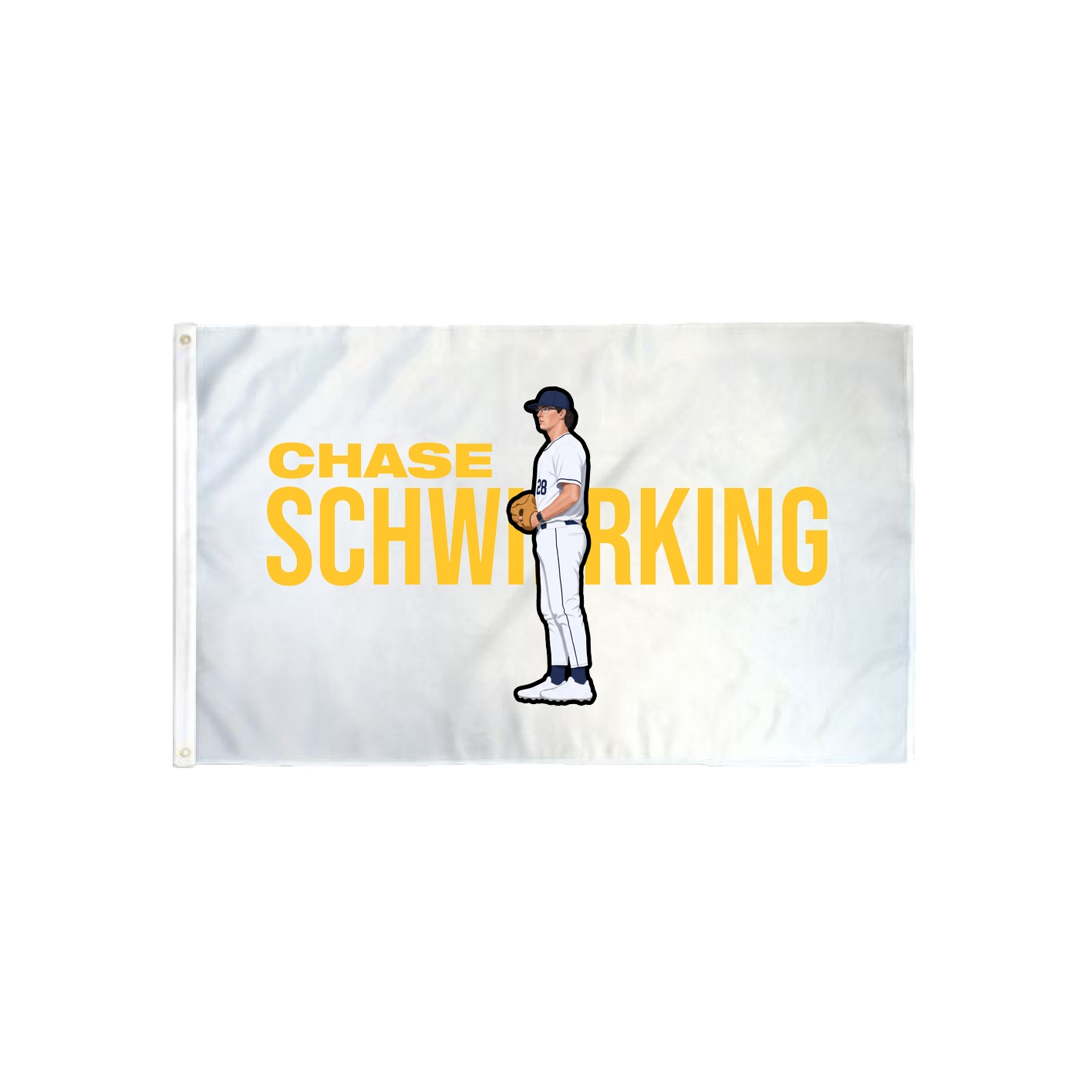 3x5 Flag — Player Name in Classic