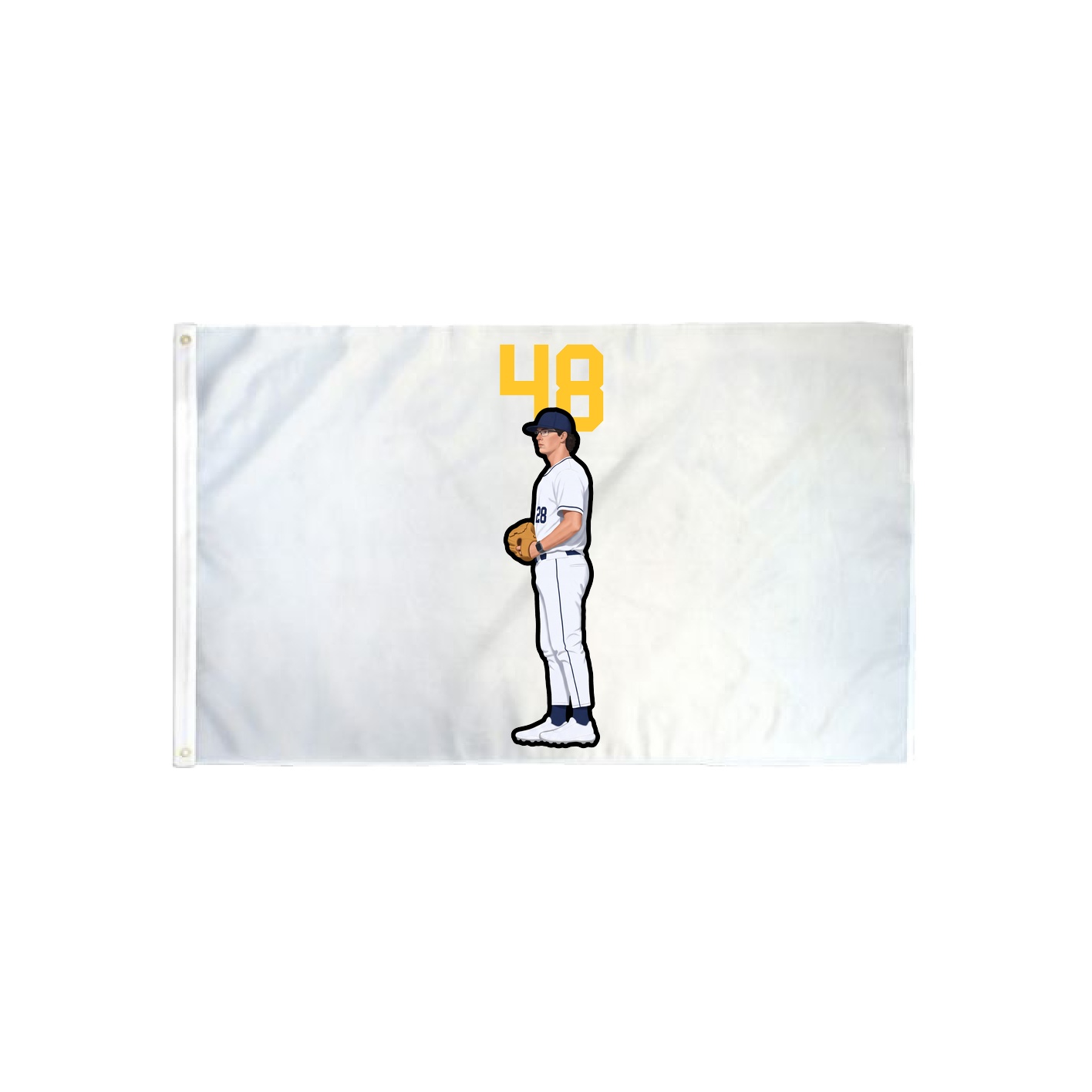 3x5 Flag — Number Top in Classic