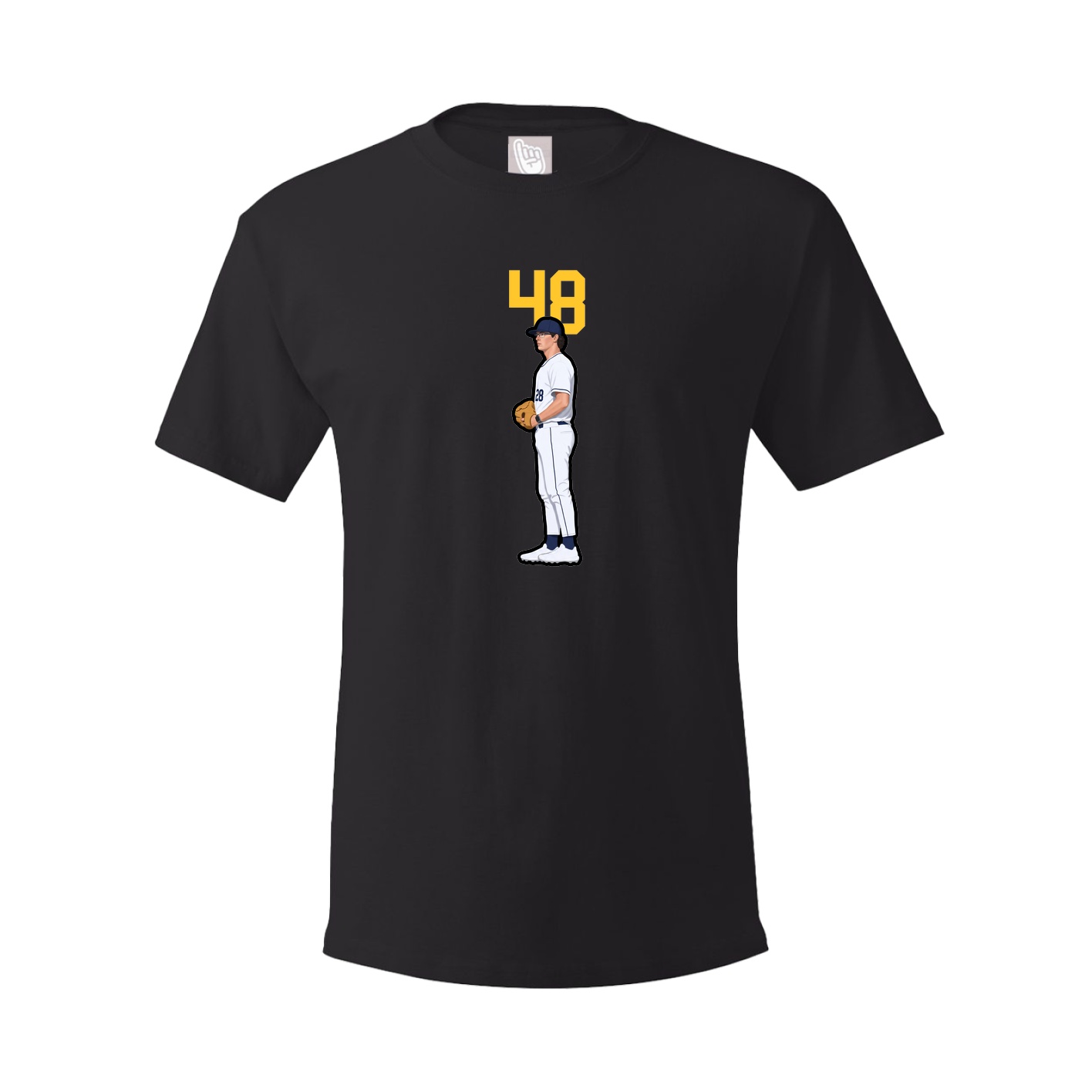 Tee — Number Top in Black