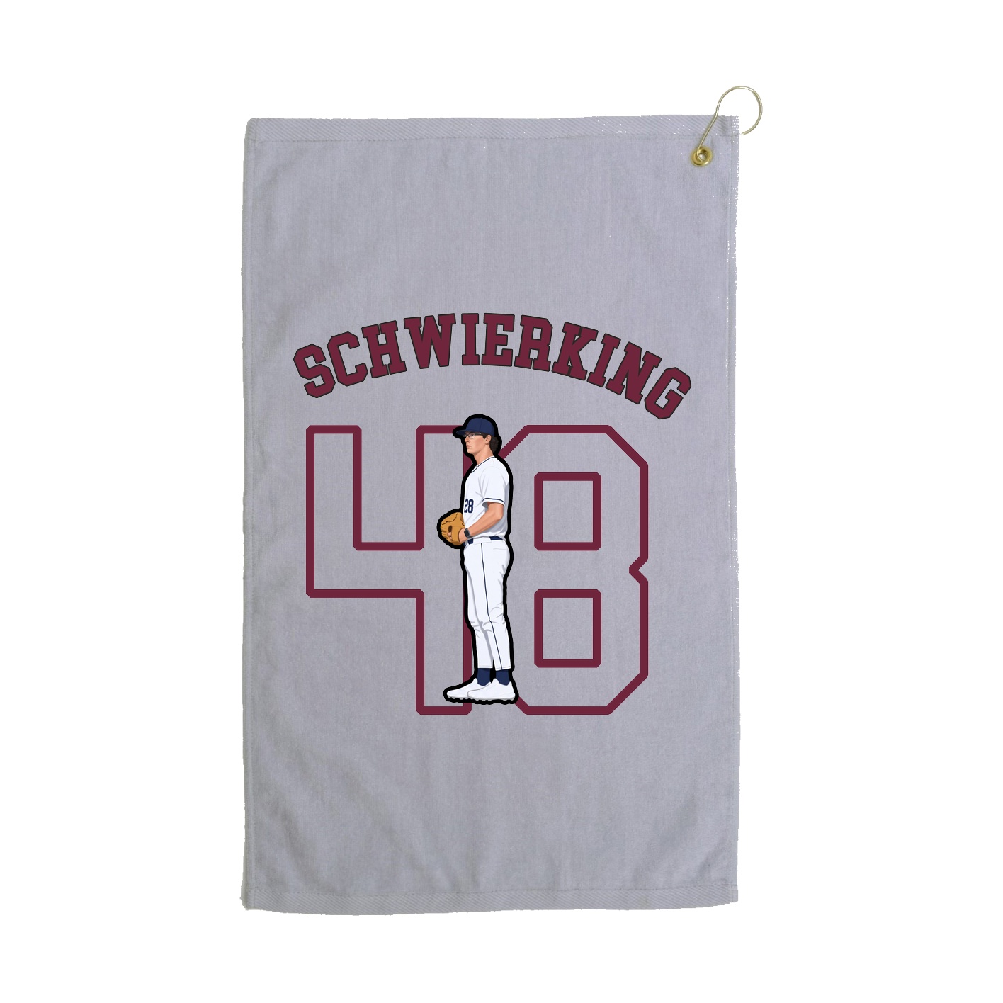 Golf Towel — Shirsey Arch in Grey