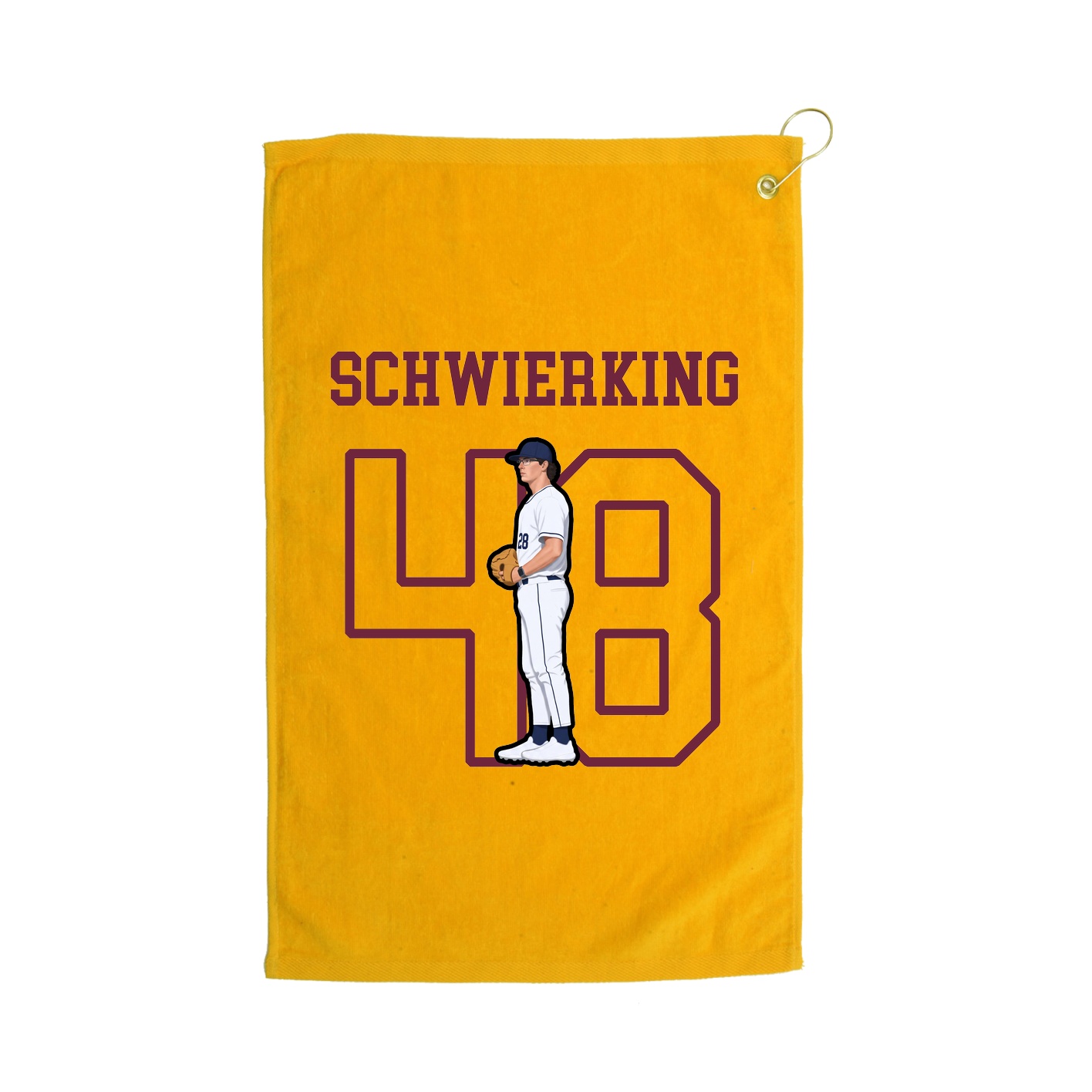 Golf Towel — Shirsey in Gold