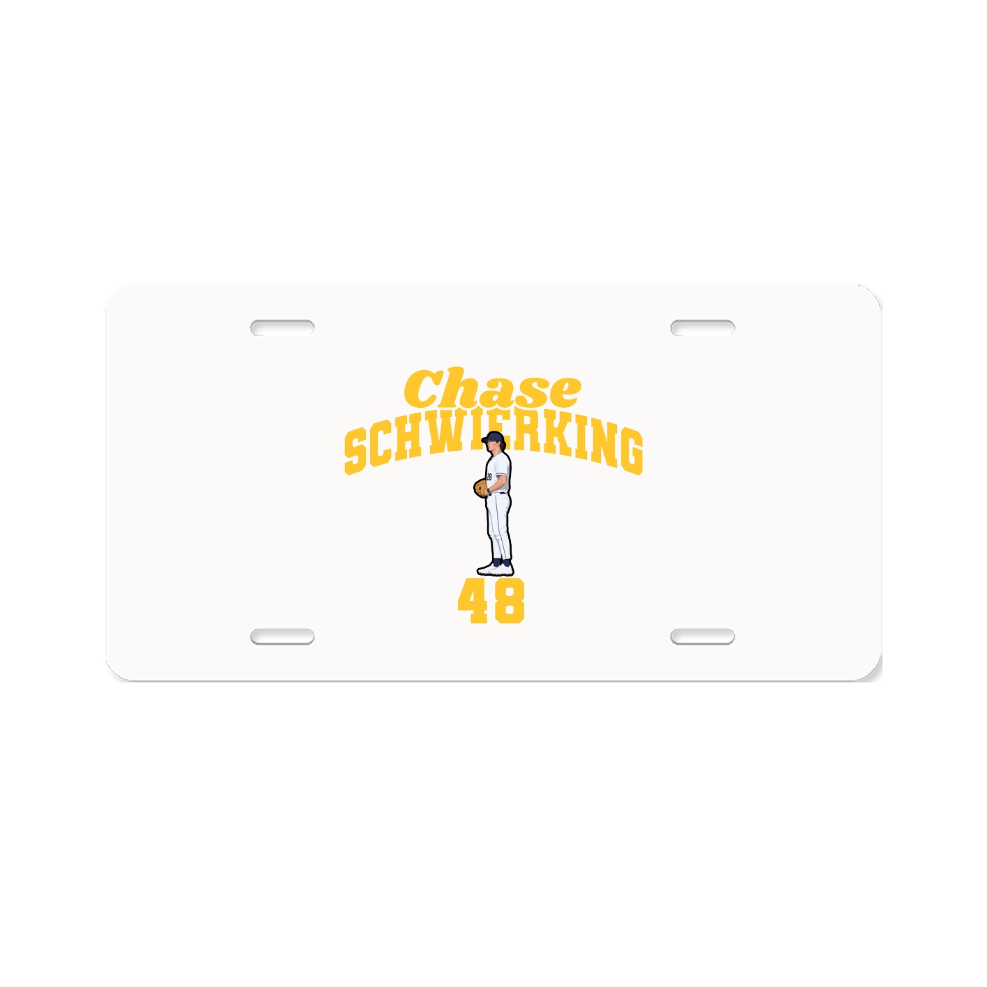 License Plate — Signature Arch in Classic