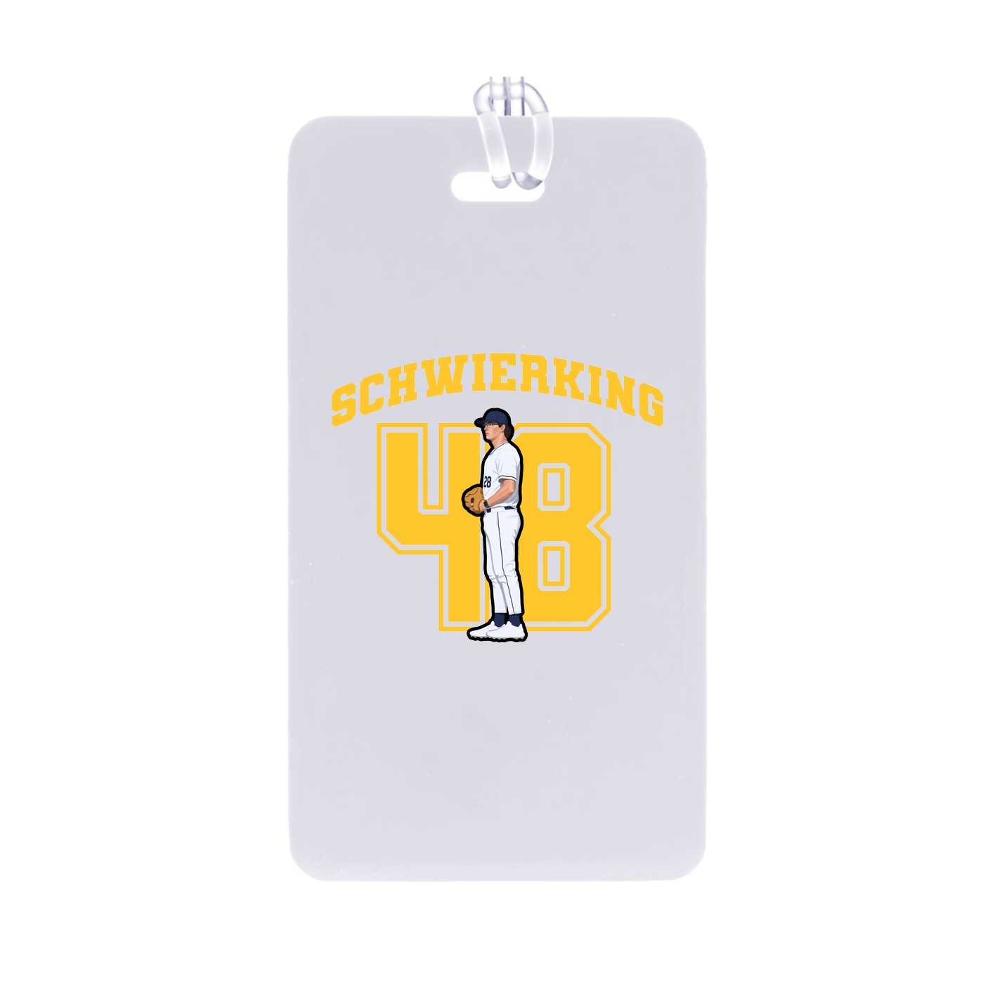 Bag Tag — Number in Classic