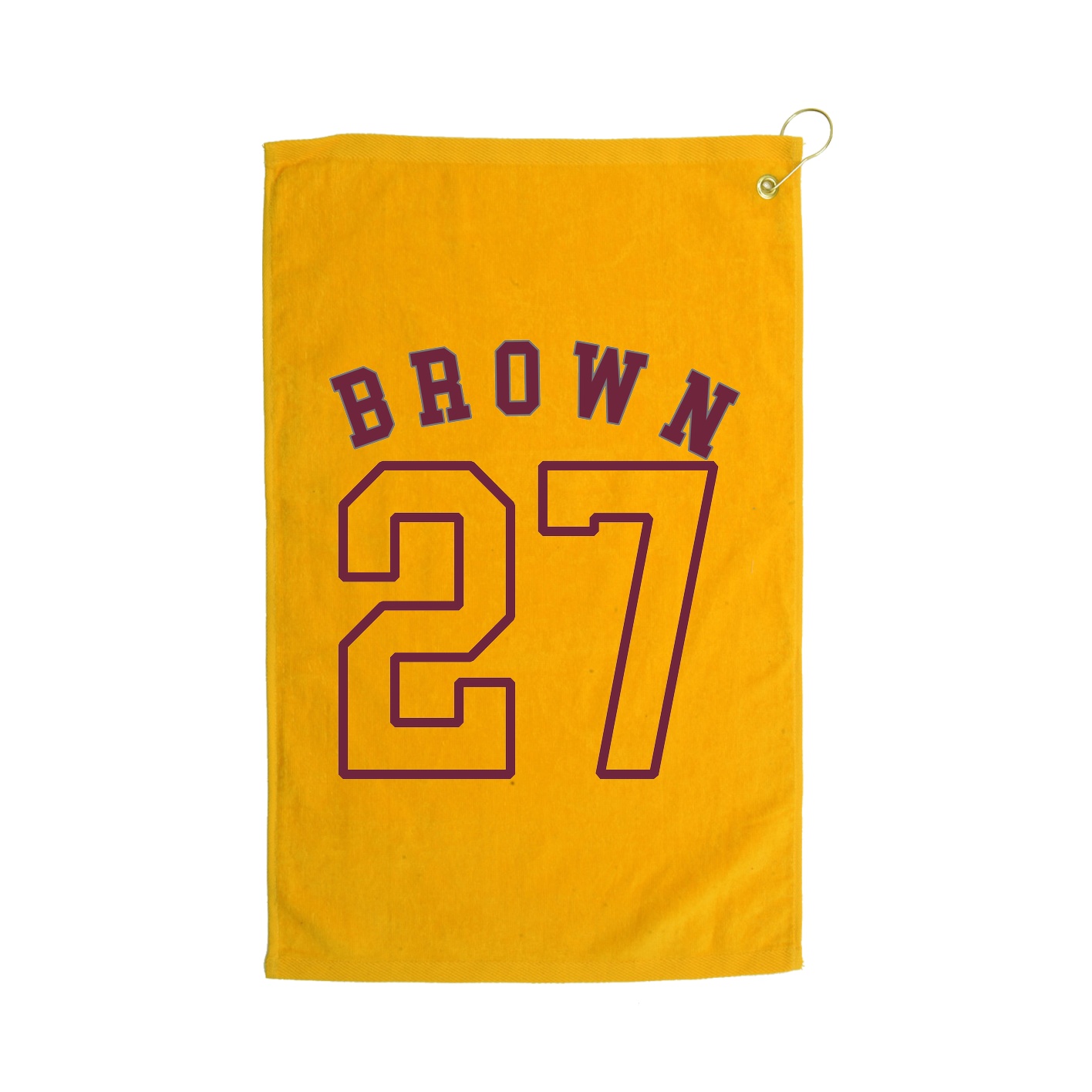 Golf Towel — Shirsey Arch in Gold