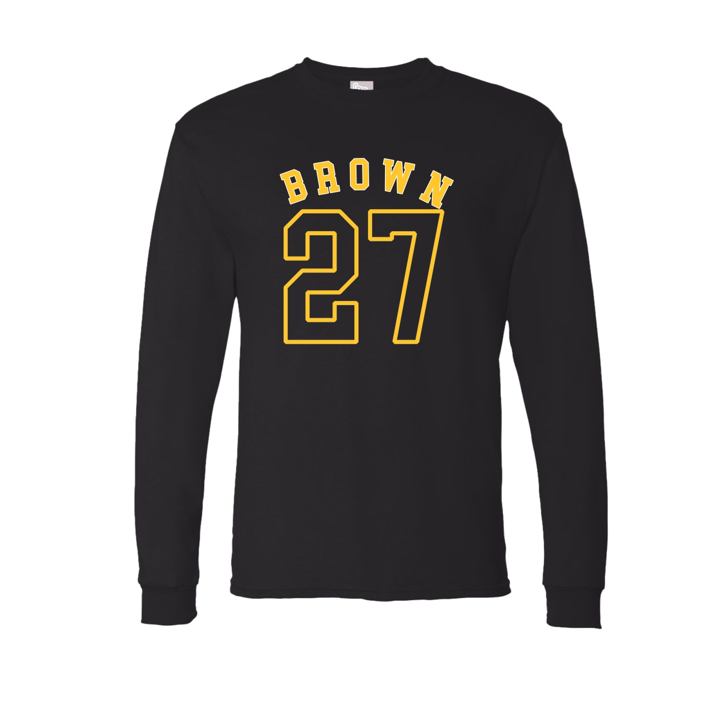Long Sleeve Tee — Shirsey Arch in Black