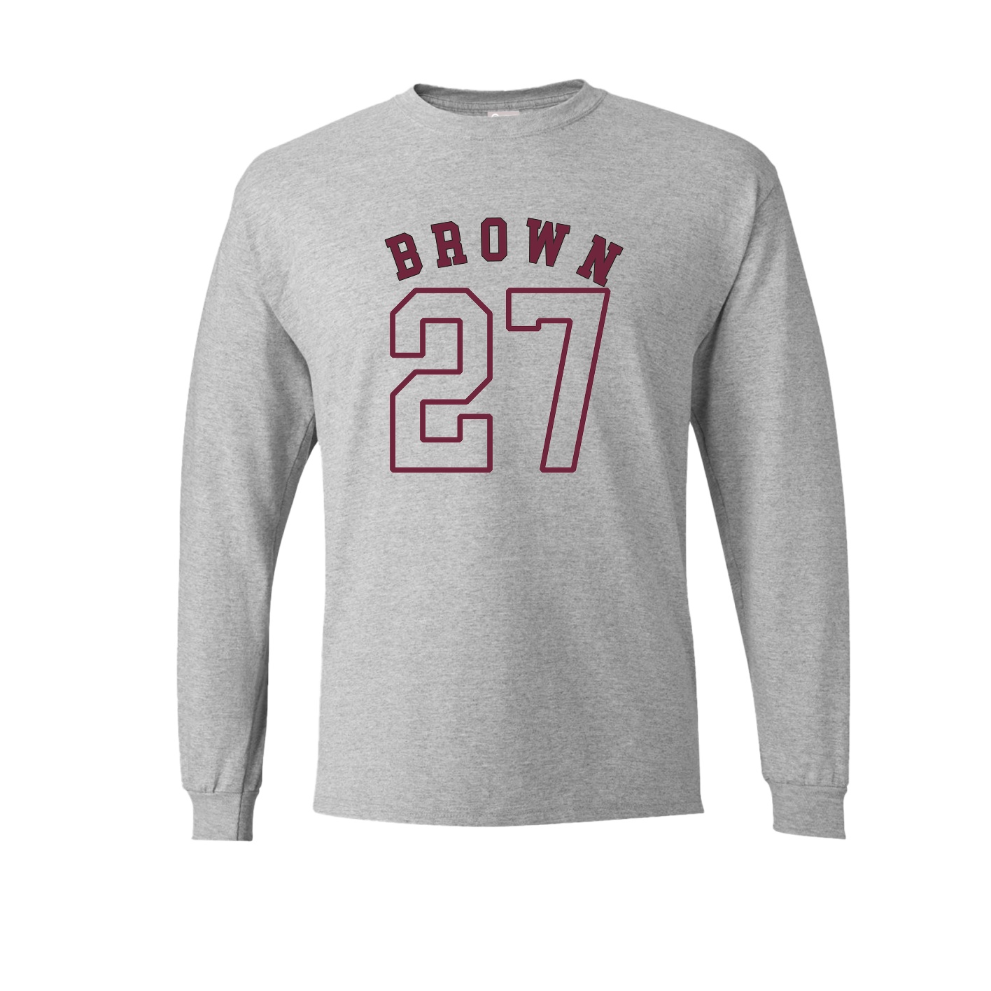 Long Sleeve Tee — Shirsey Arch in Grey