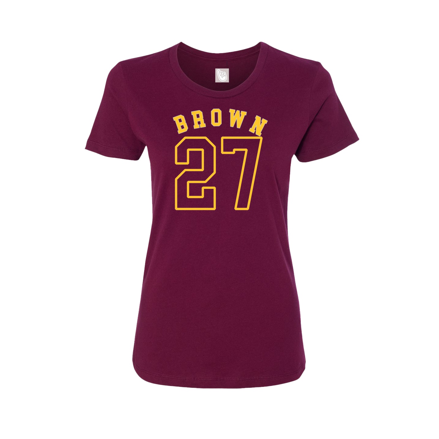 Womens Tee — Shirsey Arch in Maroon