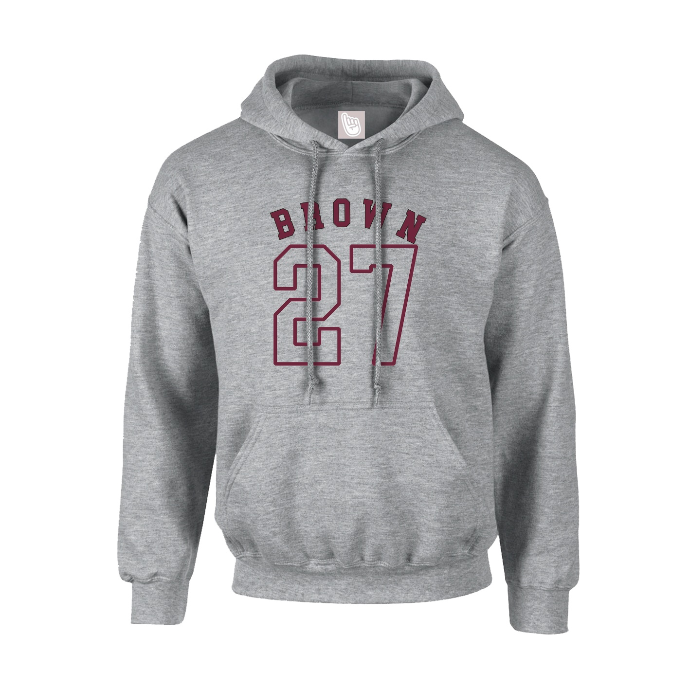Hoodie — Shirsey Arch in Grey