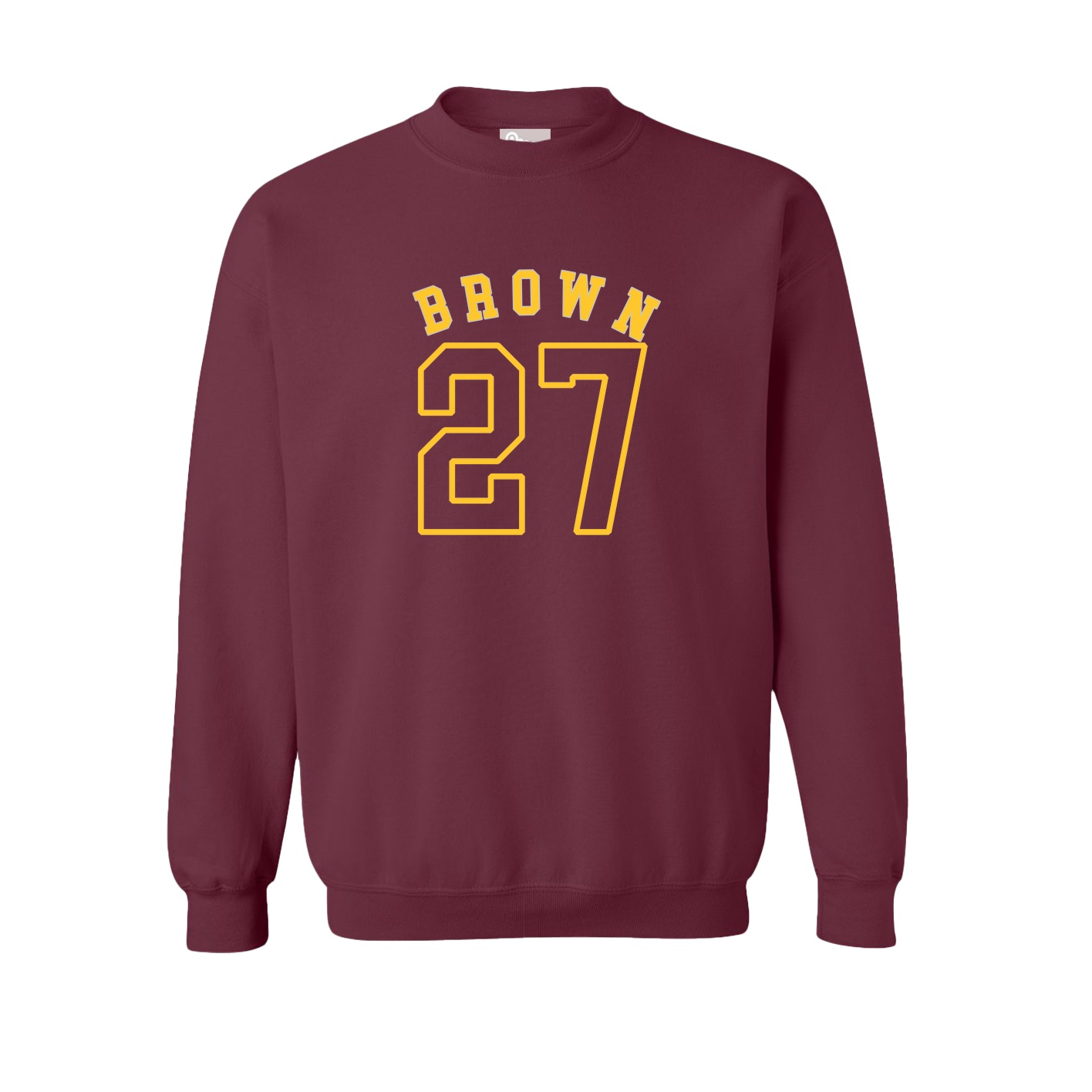 Fleece Crew — Shirsey Arch in Maroon