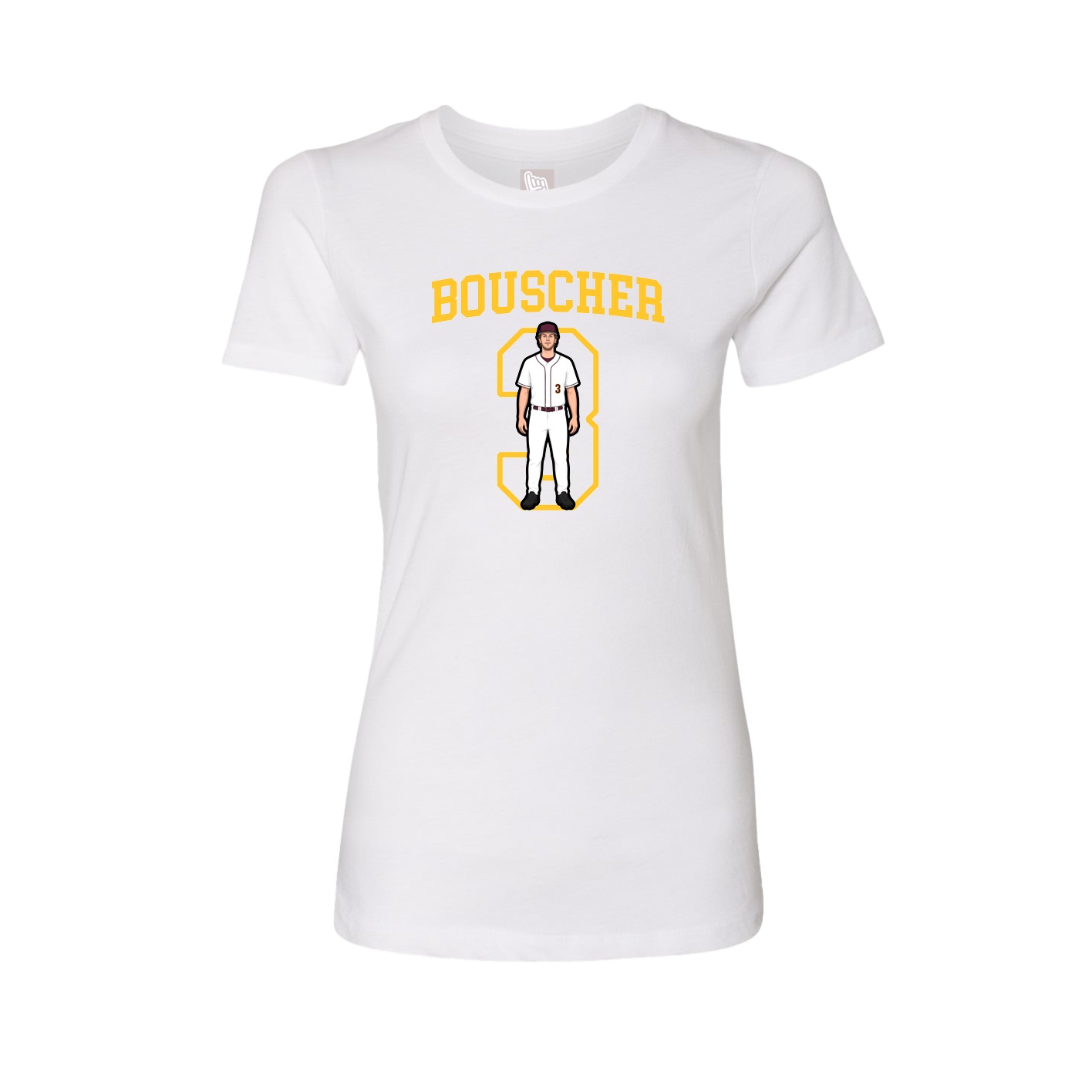 Fitted Women's Tee — Shirsey in White