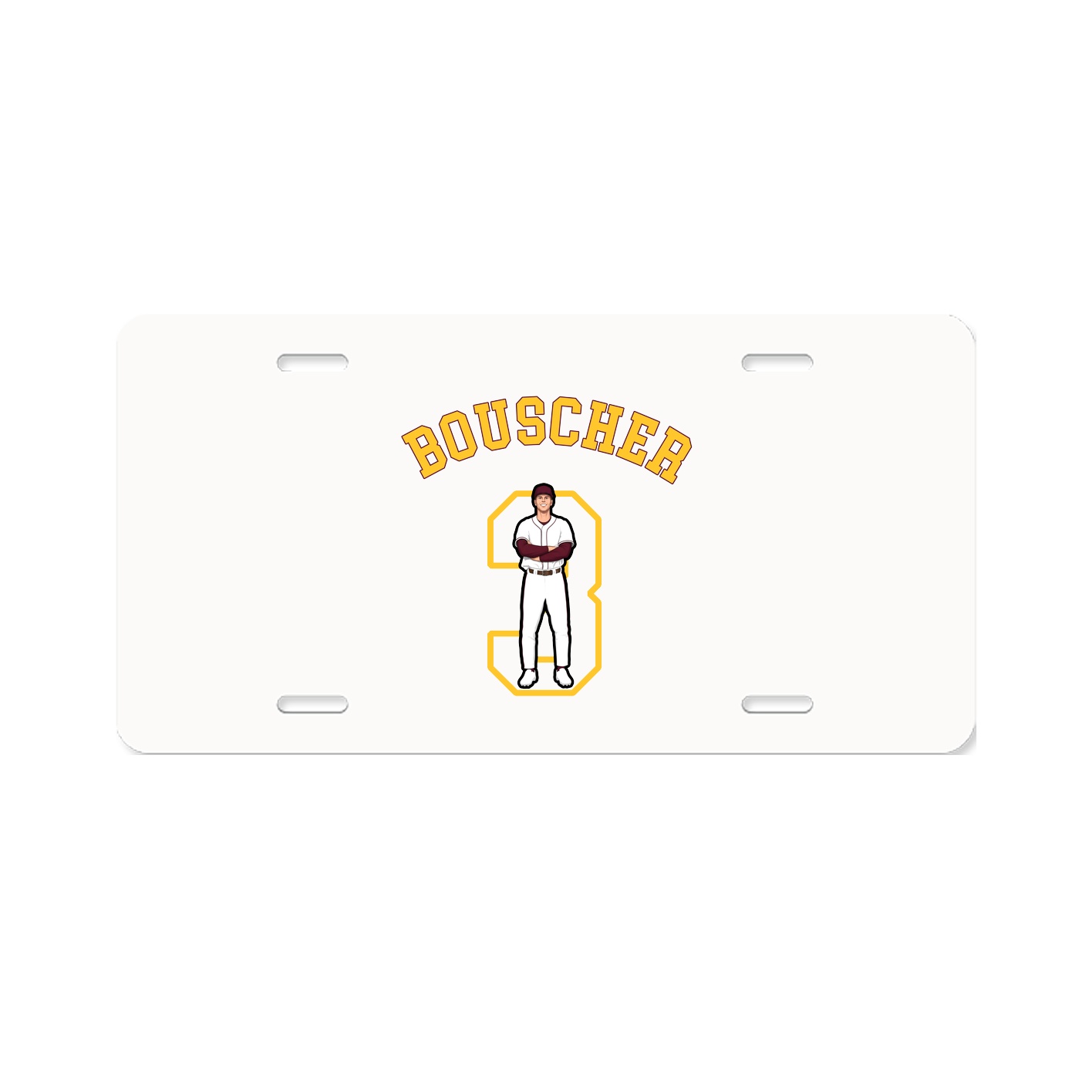 License Plate — Shirsey Arch in Classic