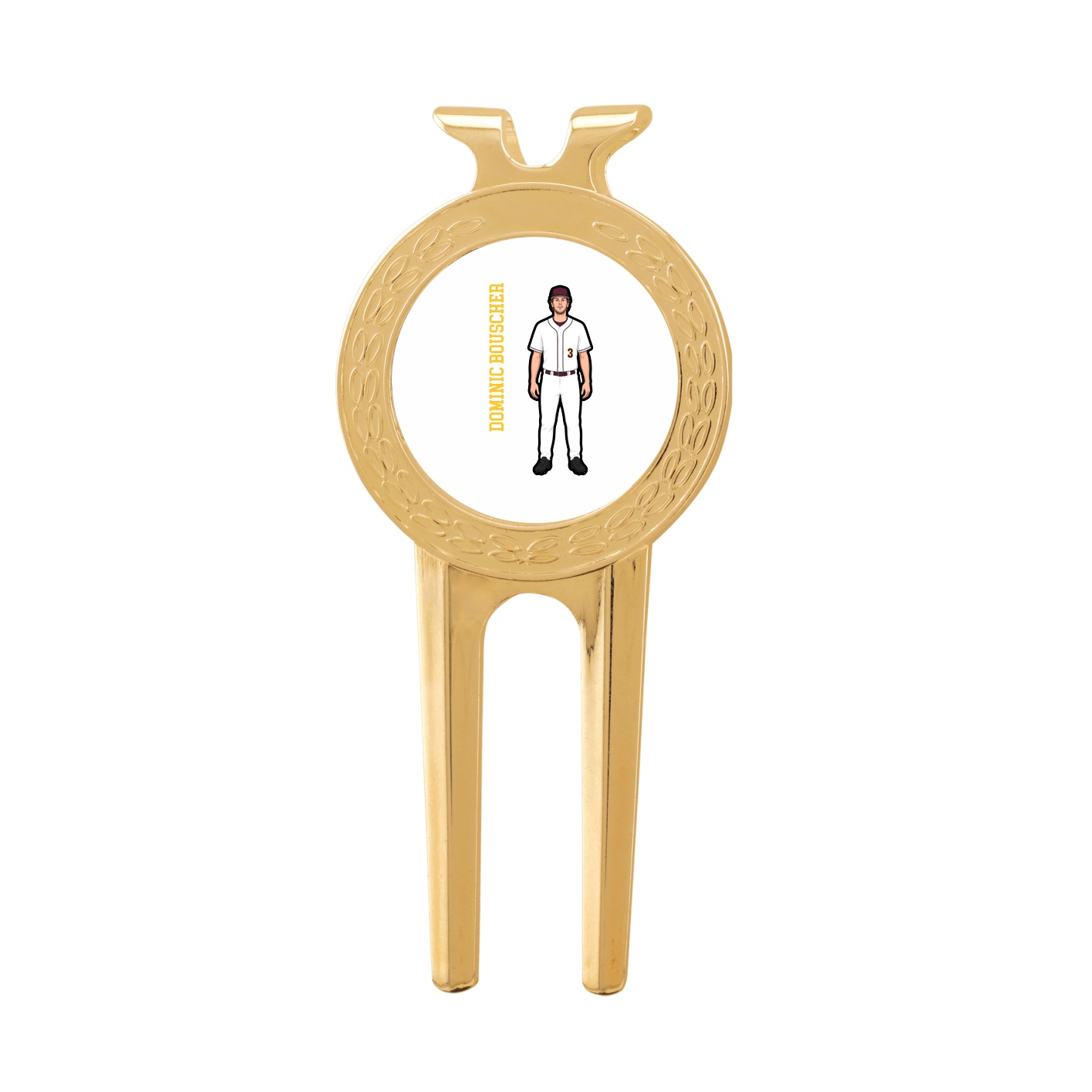 Divot Tool with Ball Marker — Name Vertical in Classic