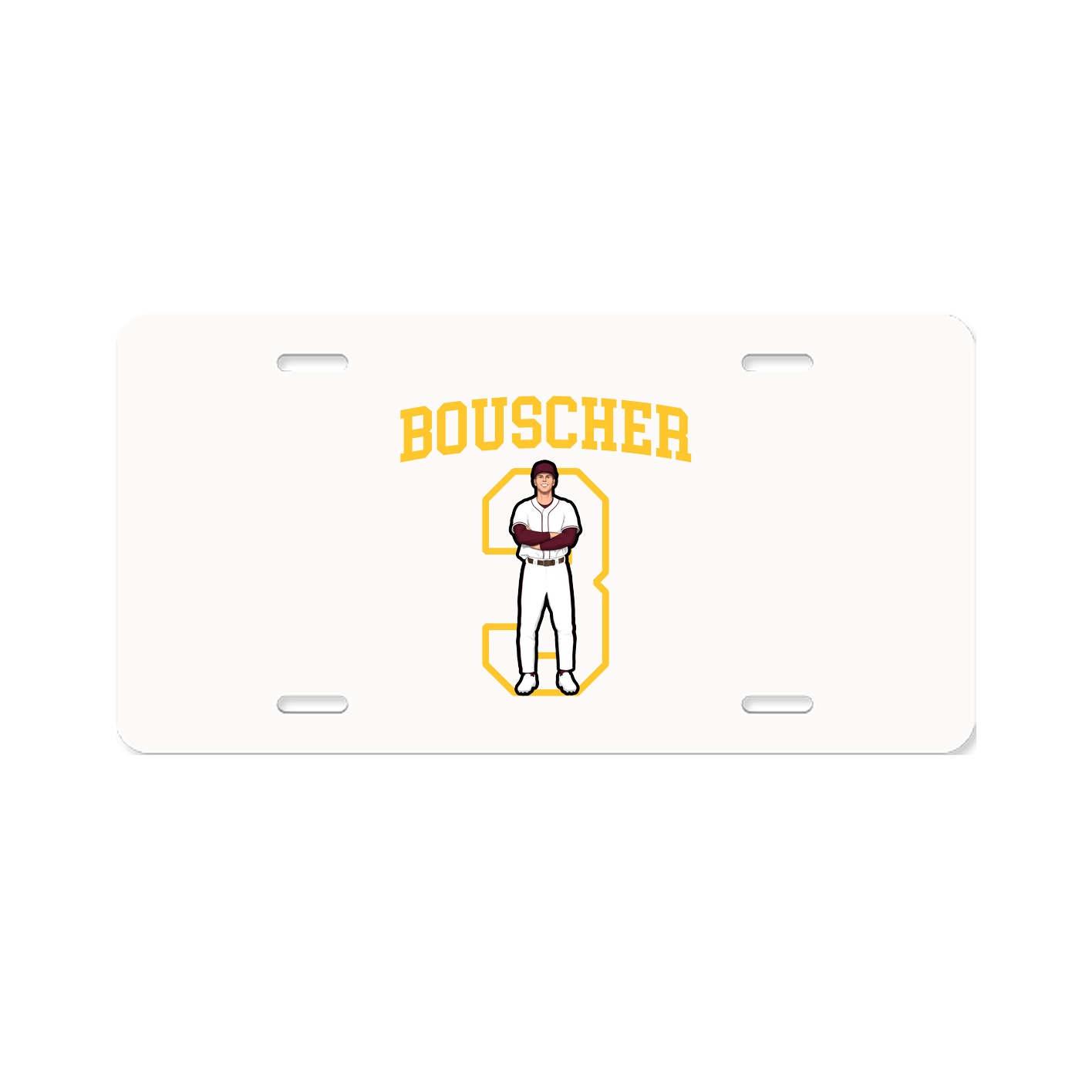 License Plate — Shirsey in Classic