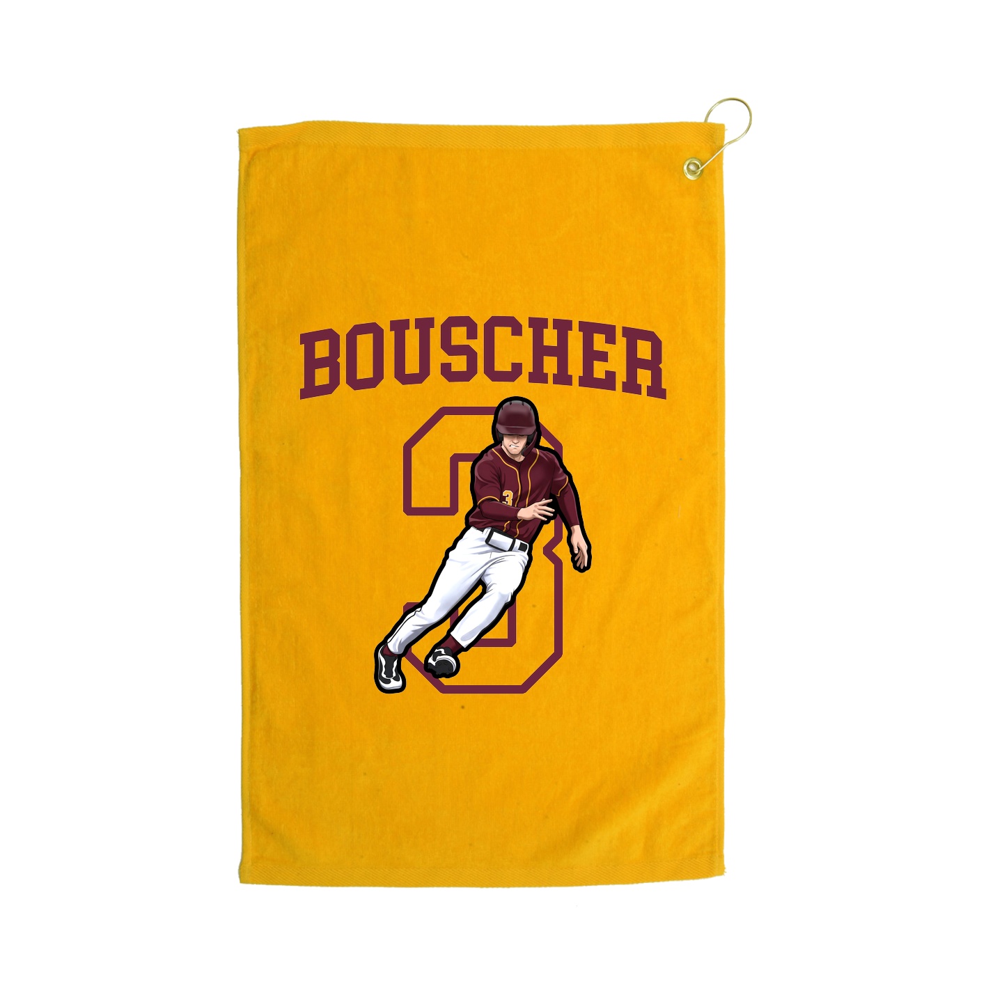 Golf Towel — Shirsey in Gold