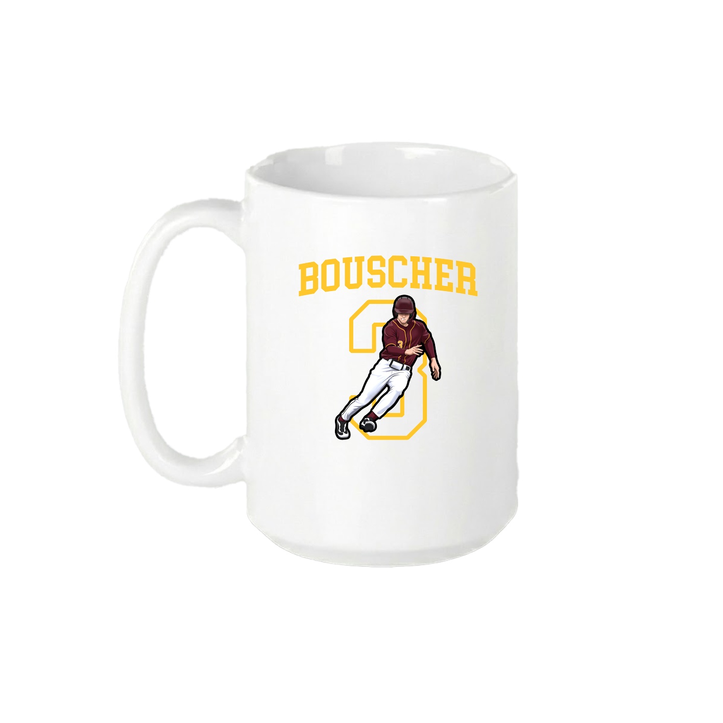15oz Coffee Mug — Shirsey in White