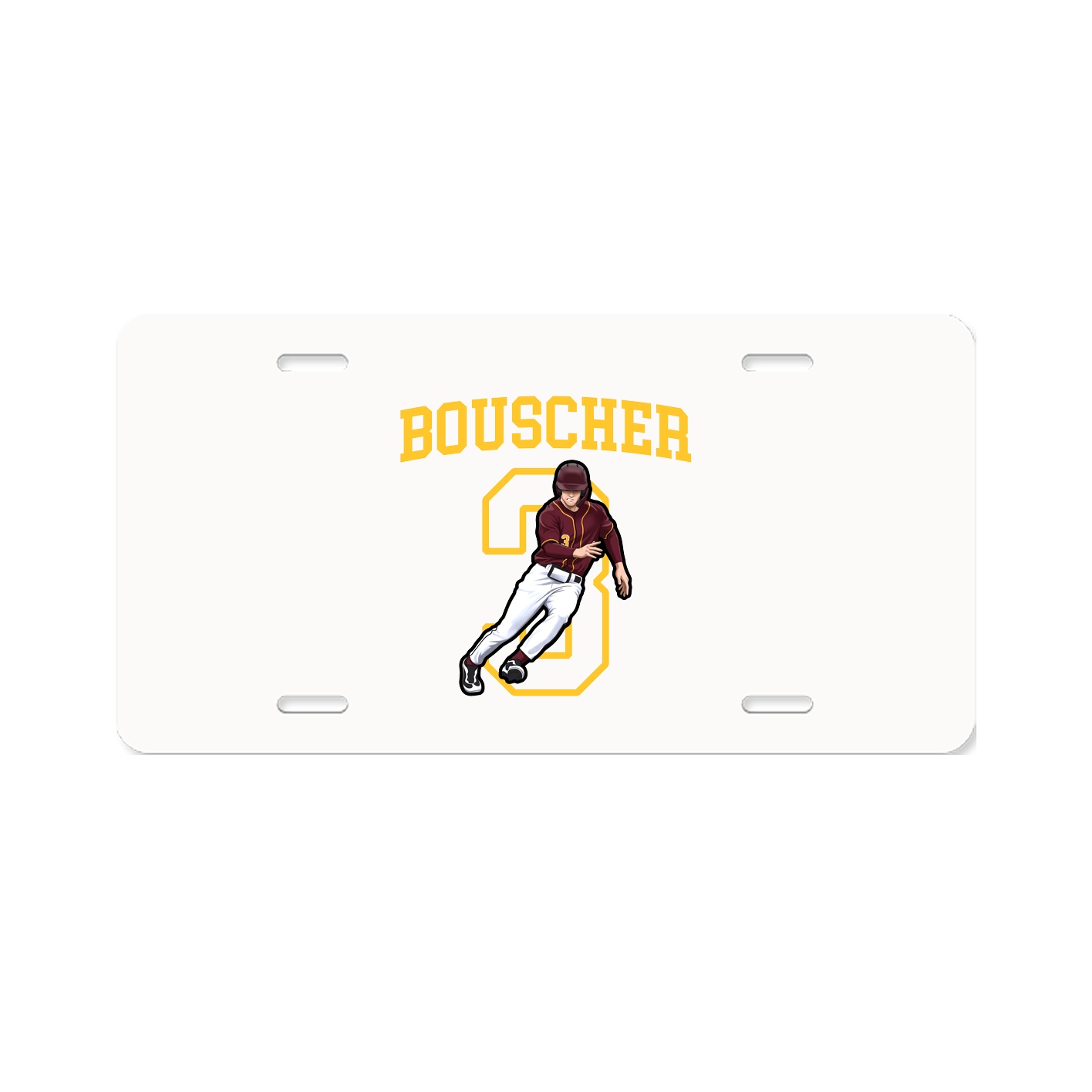 License Plate — Shirsey in Classic
