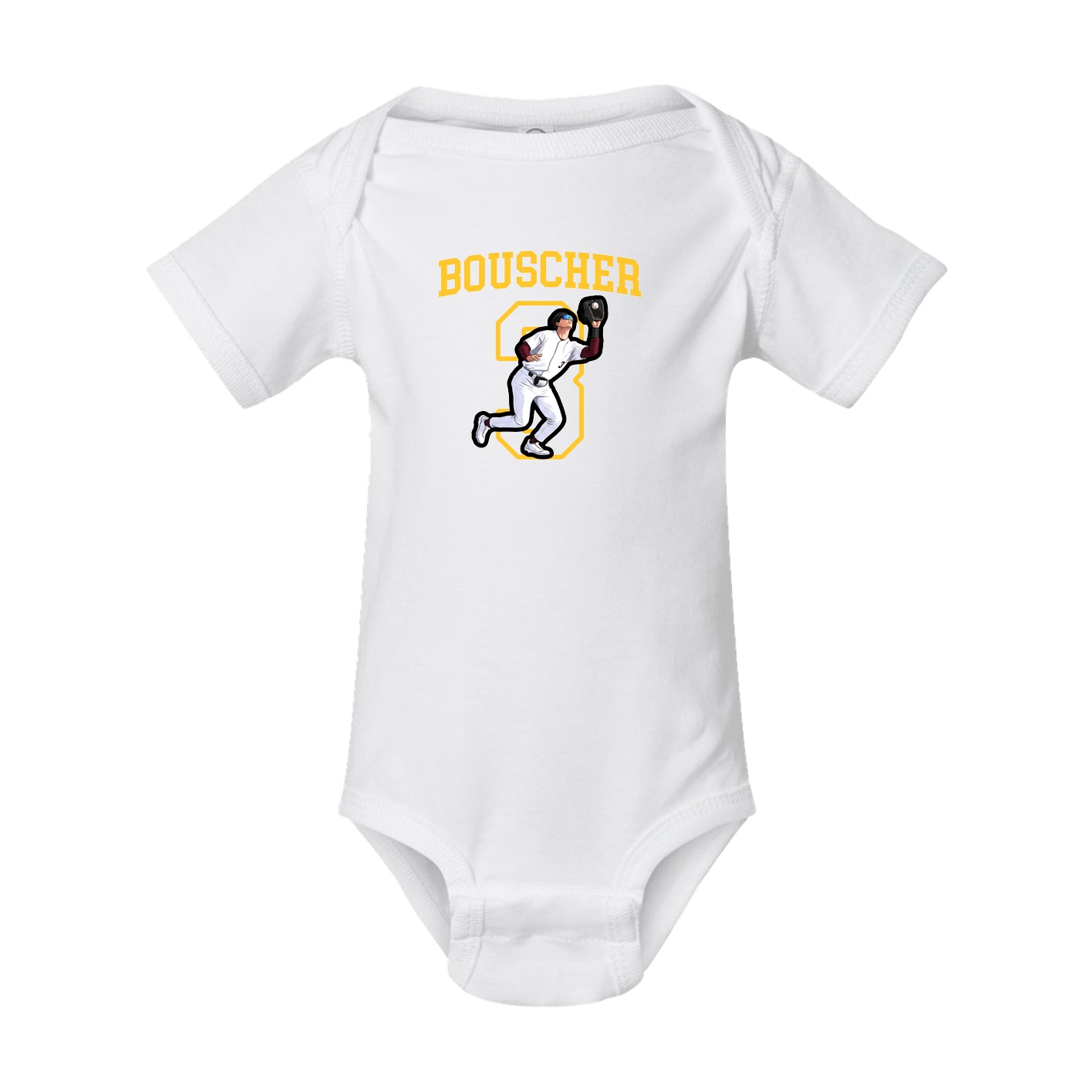 Baby Onesie — Shirsey in White